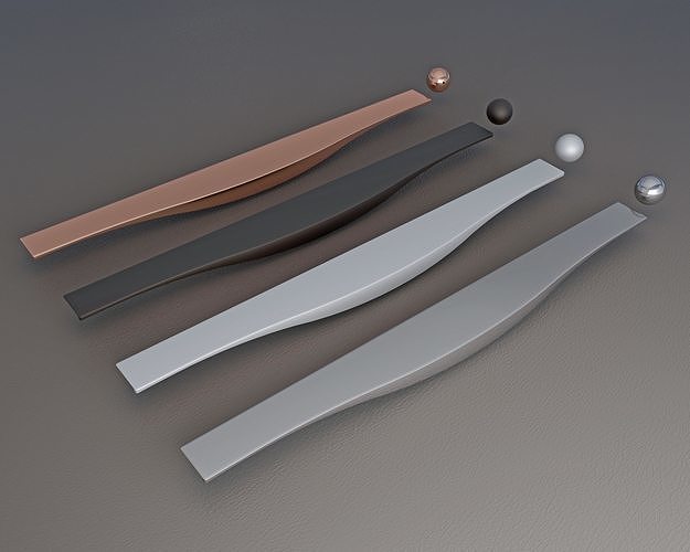 KITCHEN EDGE PROFILE HANDLE - 3DSMAX2021 VRAY 3D model