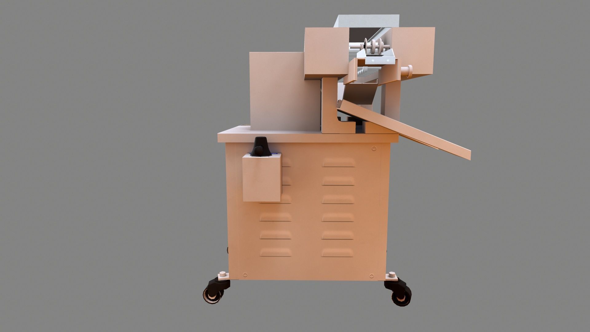 Defolier Machine Low-poly 3D model_3