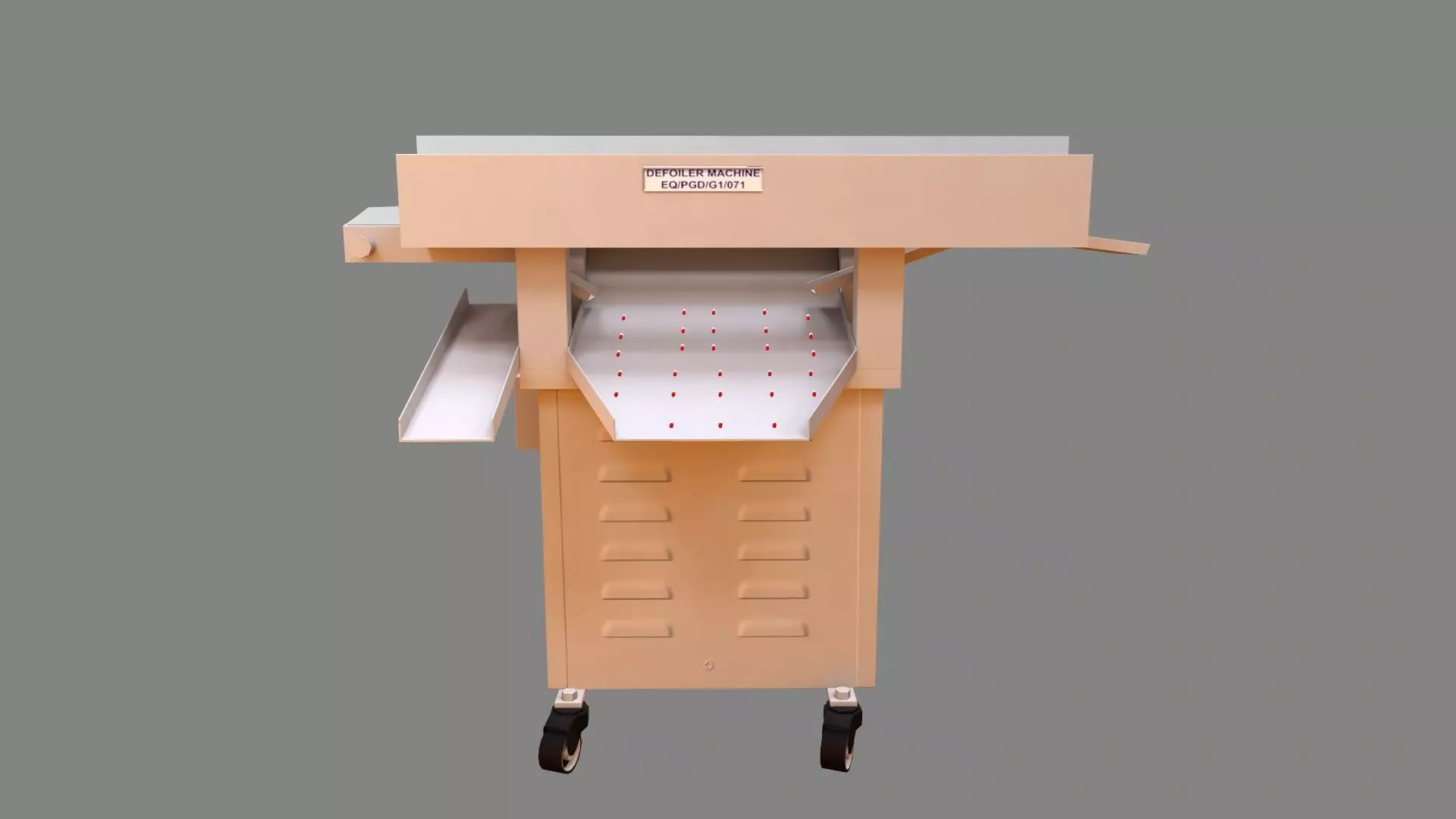 Defolier Machine Low-poly 3D model_0
