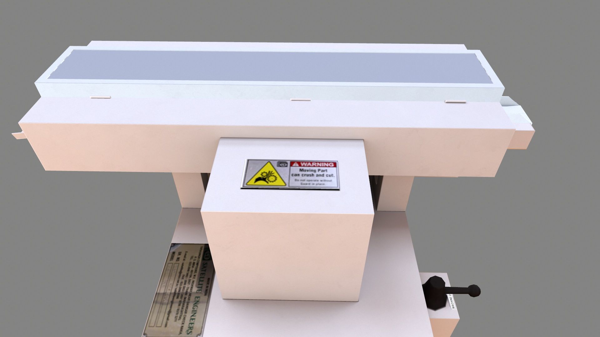 Defolier Machine Low-poly 3D model_10