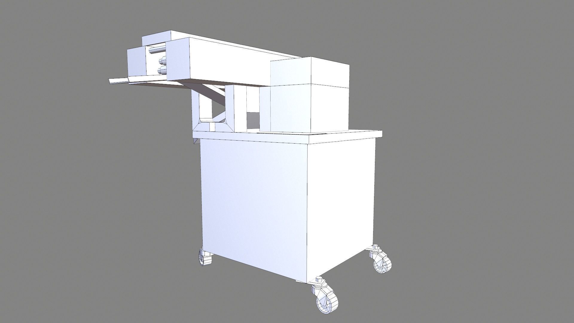 Defolier Machine Low-poly 3D model_14