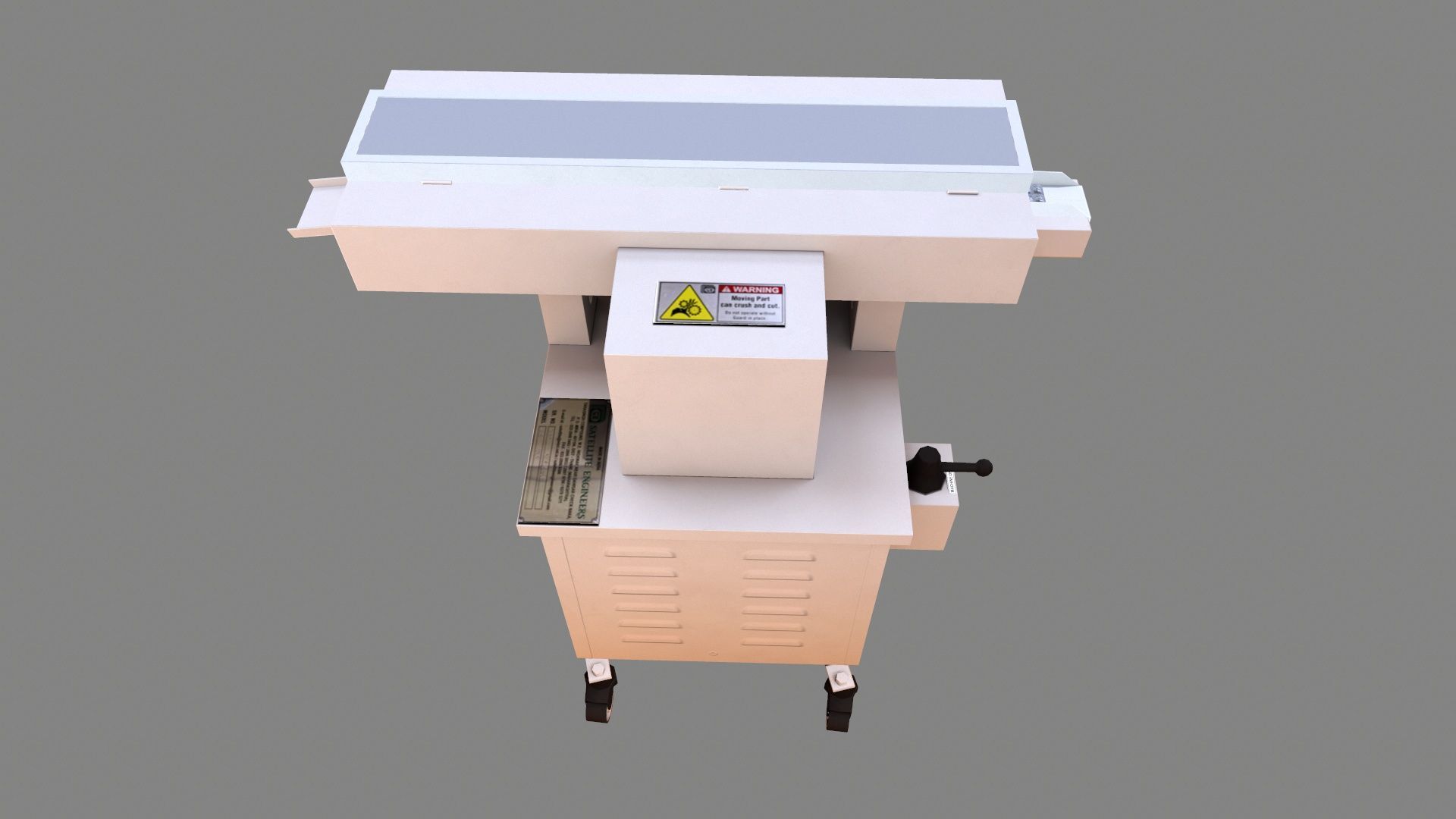 Defolier Machine Low-poly 3D model_12