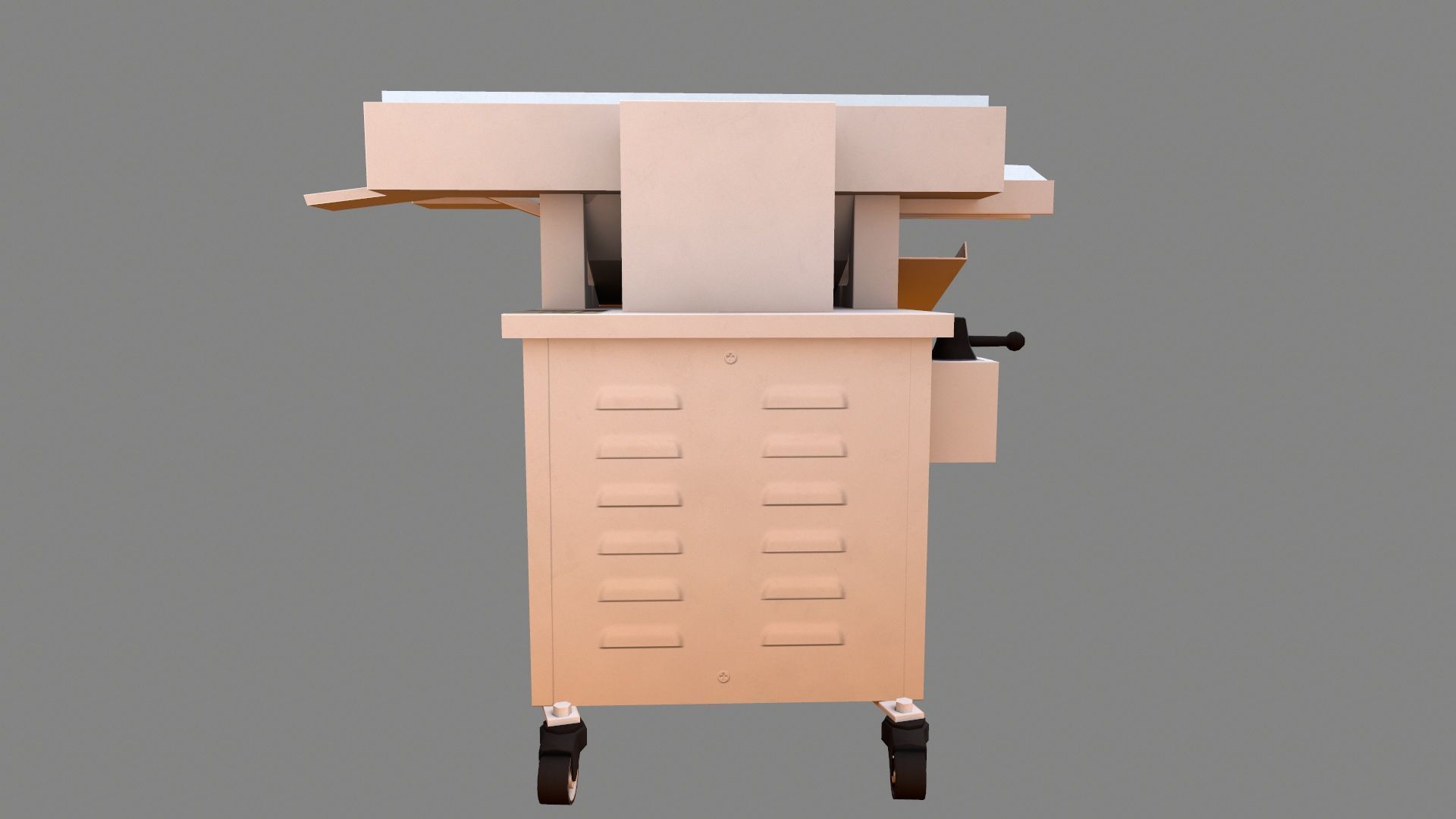 Defolier Machine Low-poly 3D model_4
