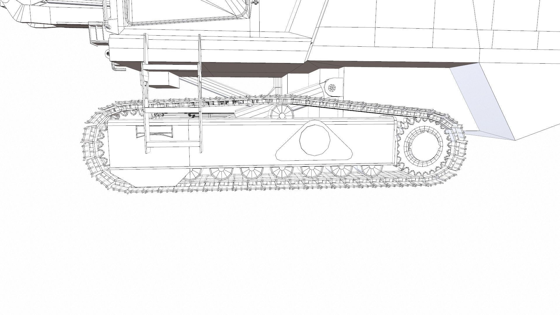 Drill Machine Low-poly 3D model_23