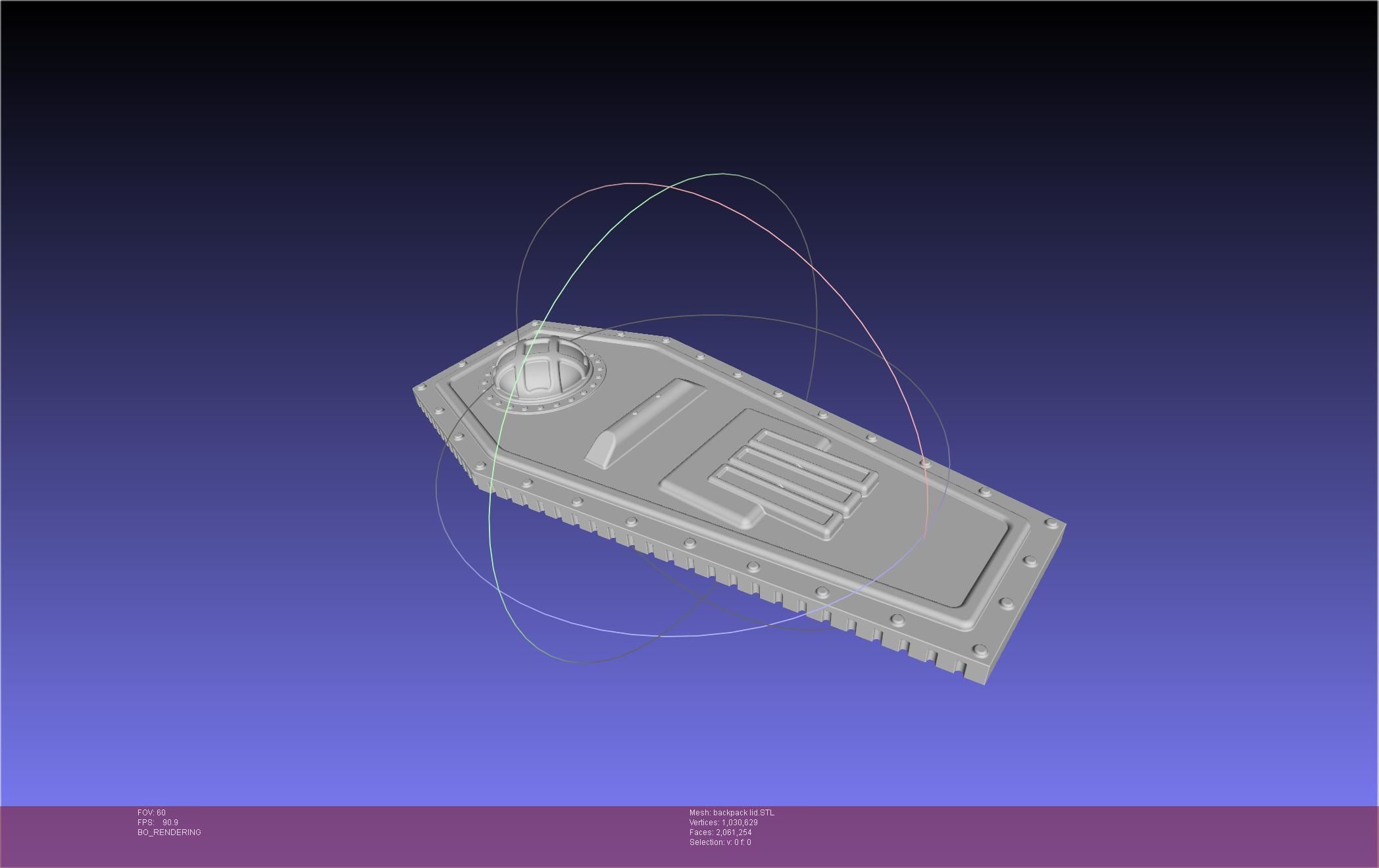 Ultrakill Gutterman Coffin Backpack 3D print model_27