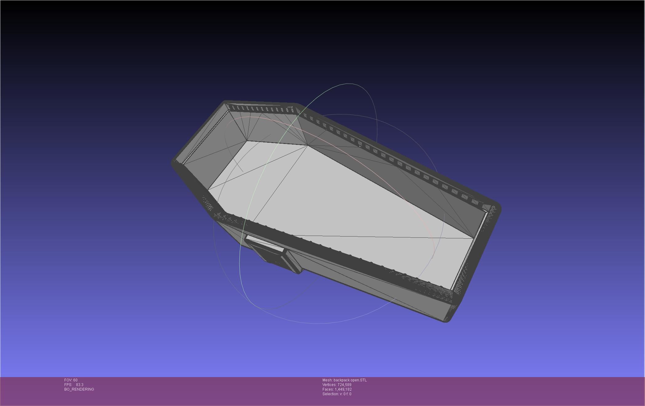 Ultrakill Gutterman Coffin Backpack 3D print model_25