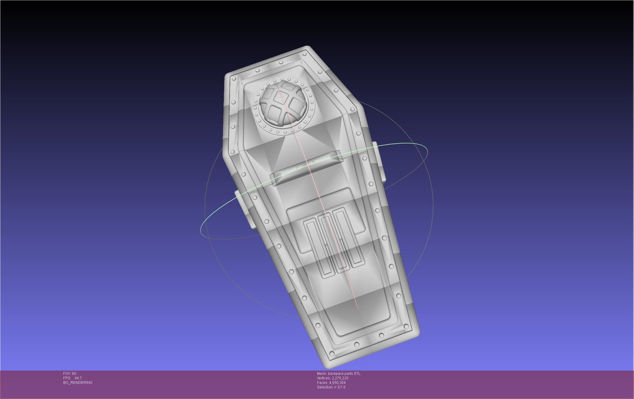 Ultrakill Gutterman Coffin Backpack 3D print model_53