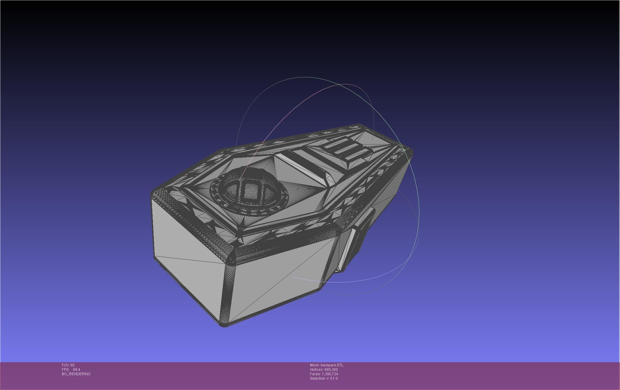 Ultrakill Gutterman Coffin Backpack 3D print model_17