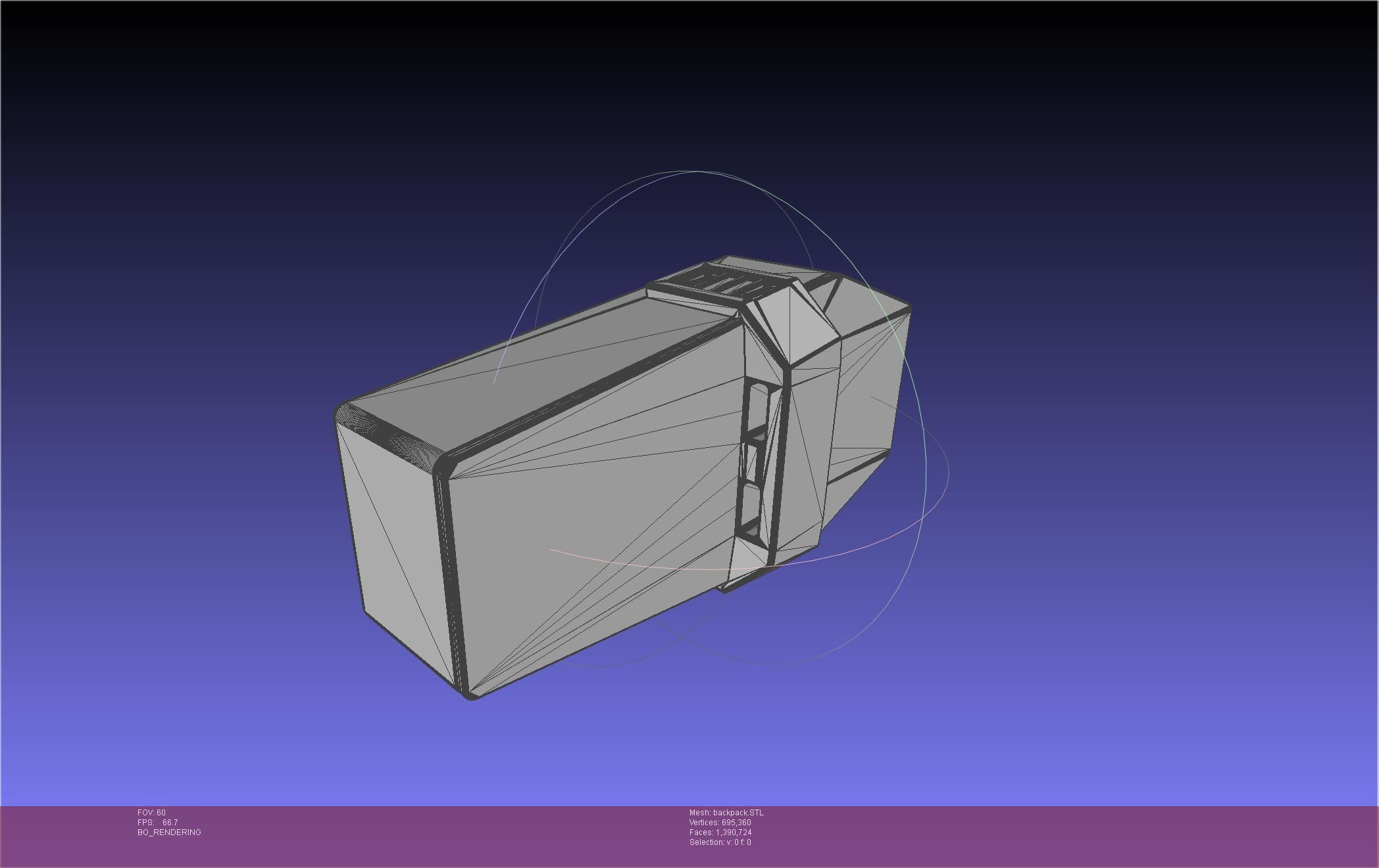 Ultrakill Gutterman Coffin Backpack 3D print model_14