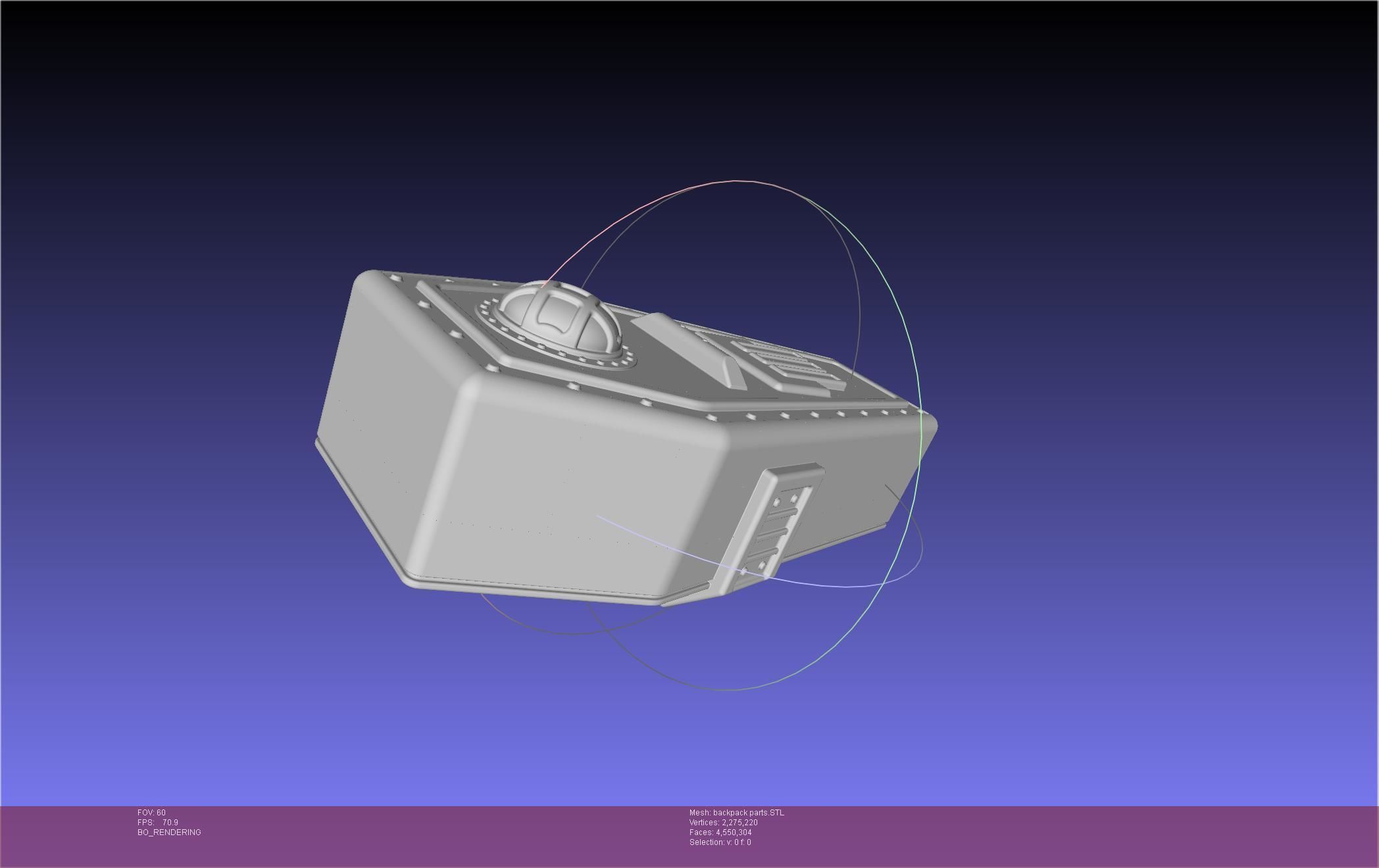 Ultrakill Gutterman Coffin Backpack 3D print model_37