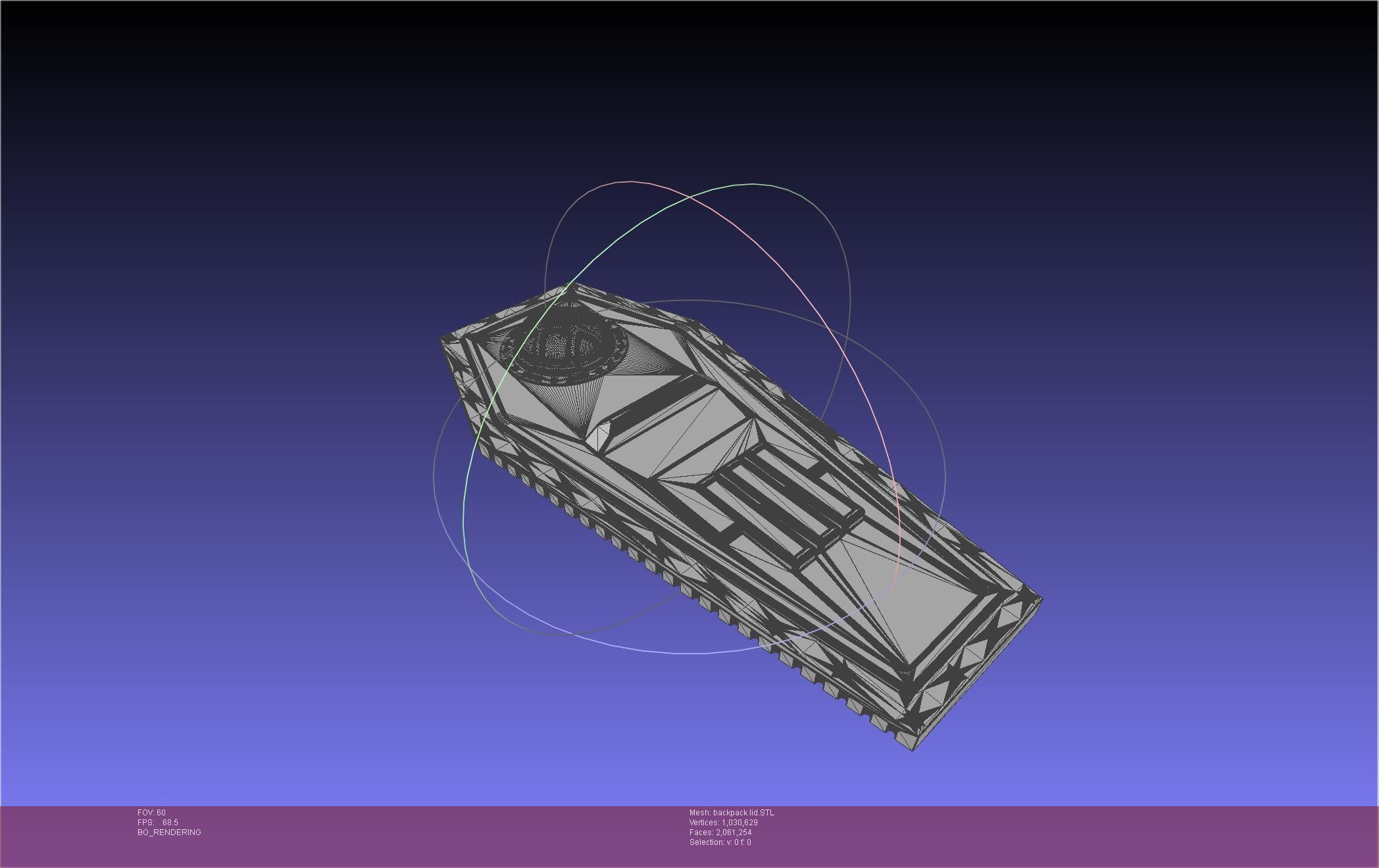 Ultrakill Gutterman Coffin Backpack 3D print model_33