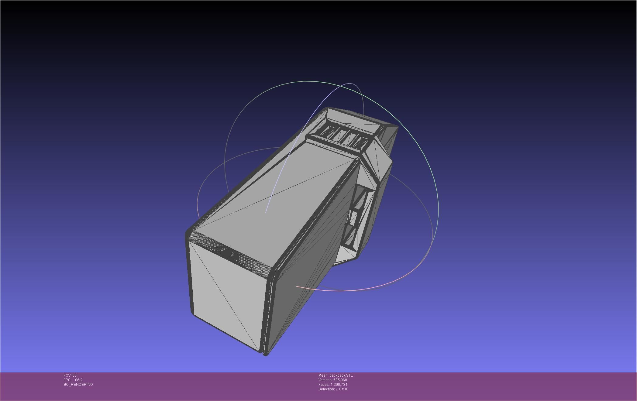 Ultrakill Gutterman Coffin Backpack 3D print model_15