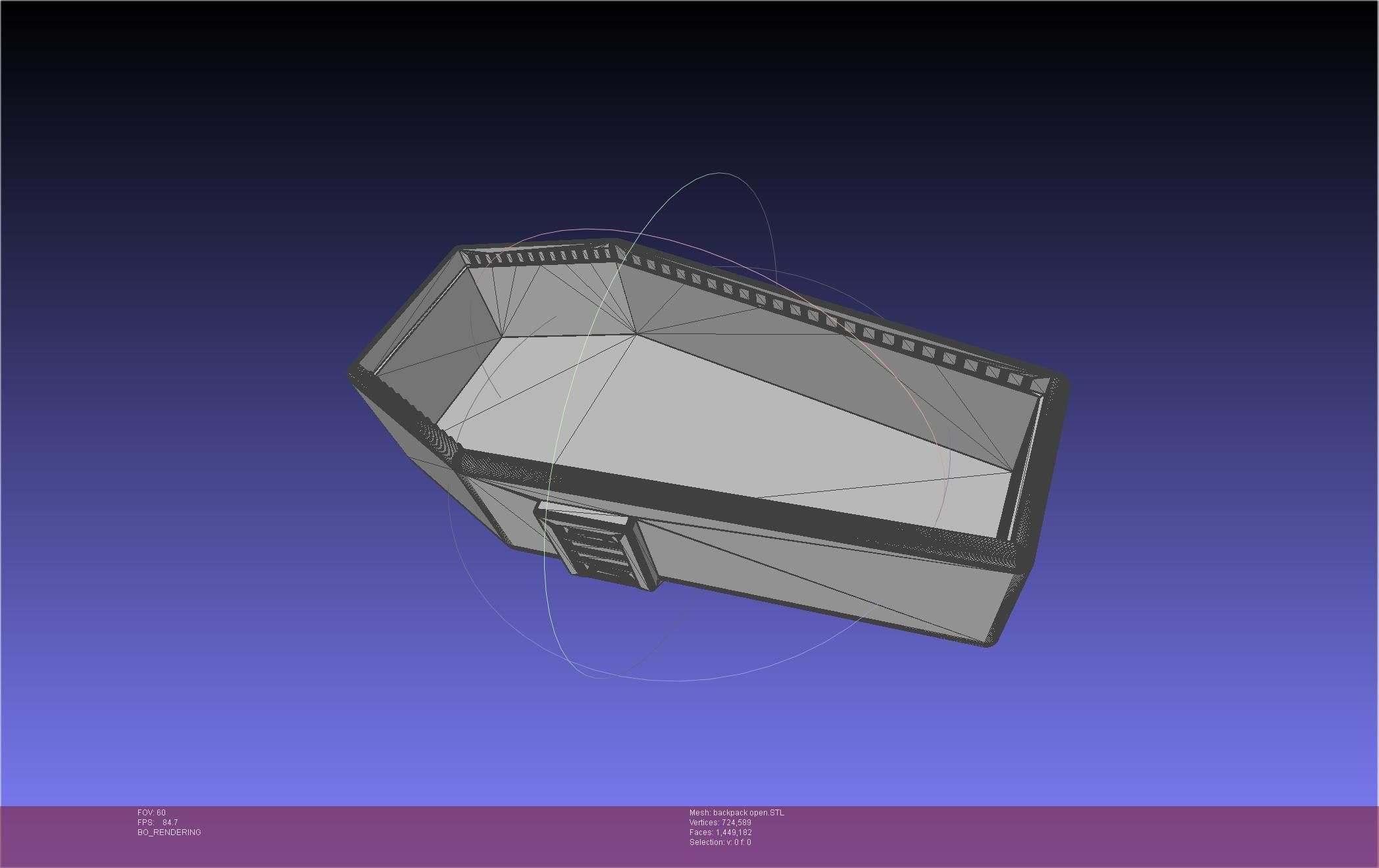 Ultrakill Gutterman Coffin Backpack 3D print model_26