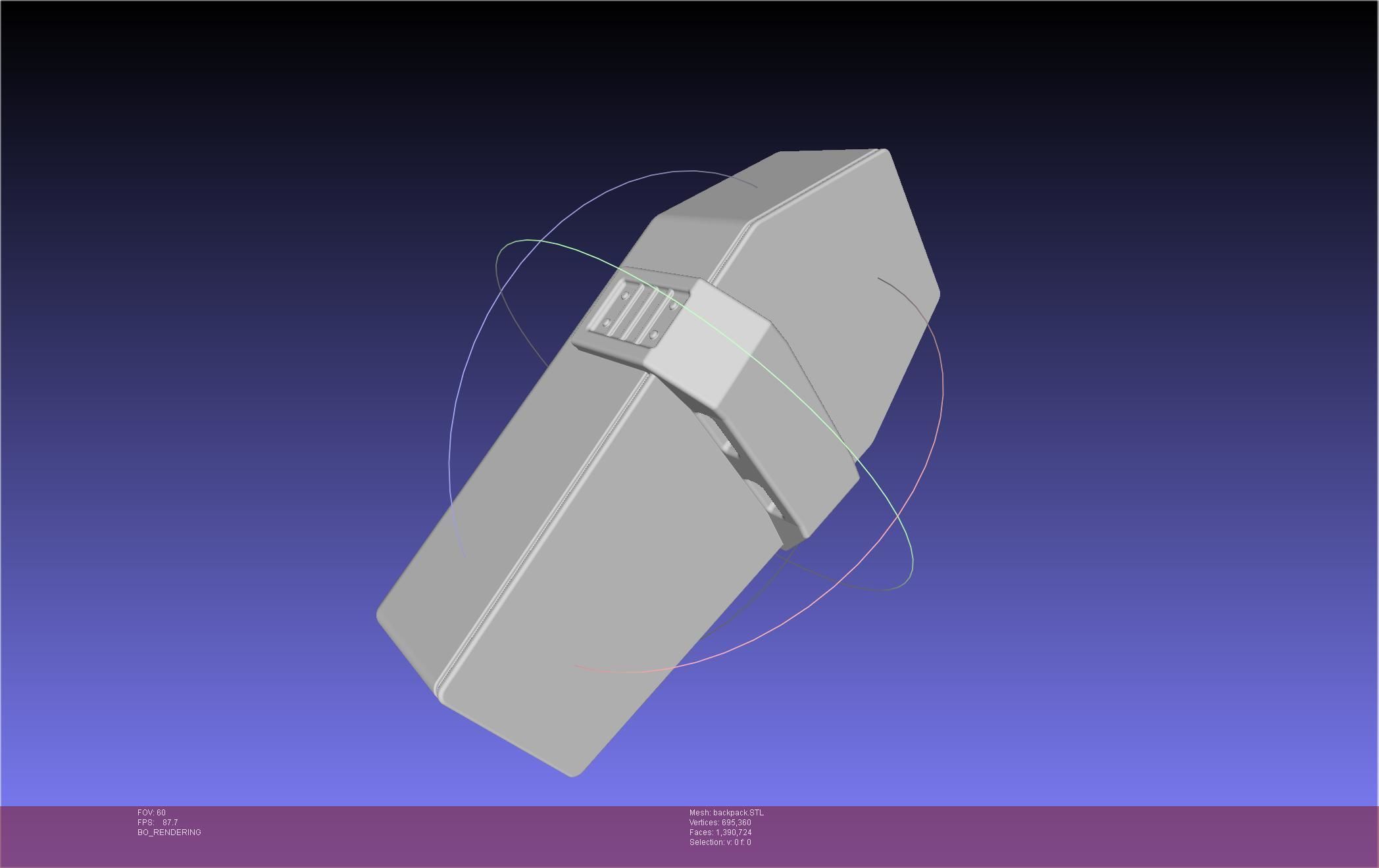 Ultrakill Gutterman Coffin Backpack 3D print model_13