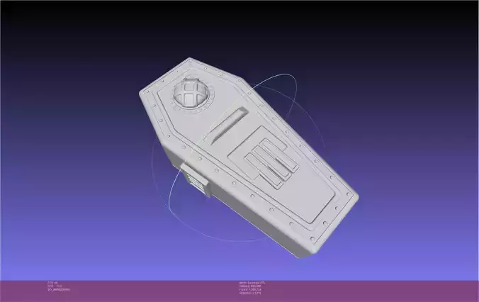 Ultrakill Gutterman Coffin Backpack 3D print model