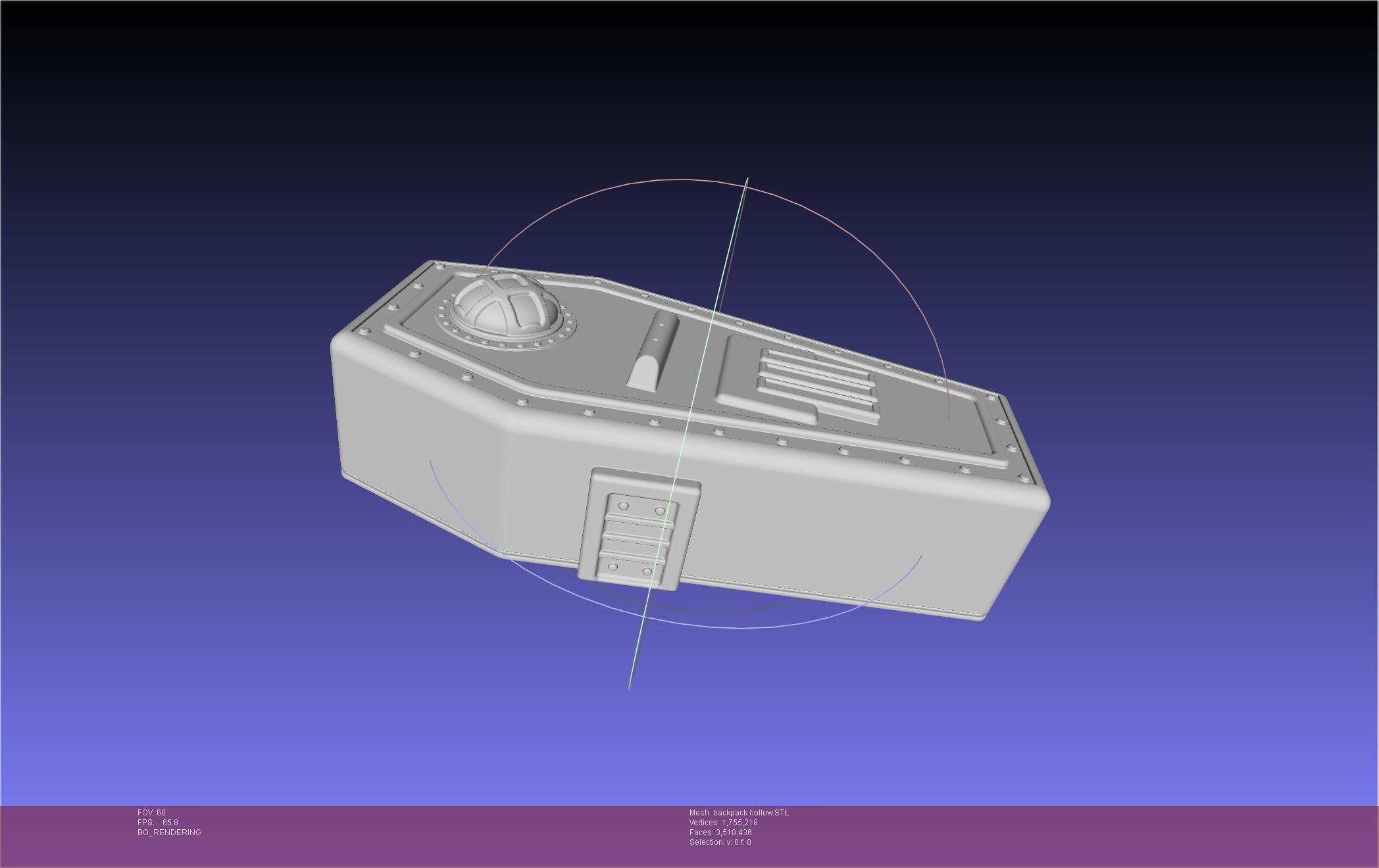 Ultrakill Gutterman Coffin Backpack 3D print model_47