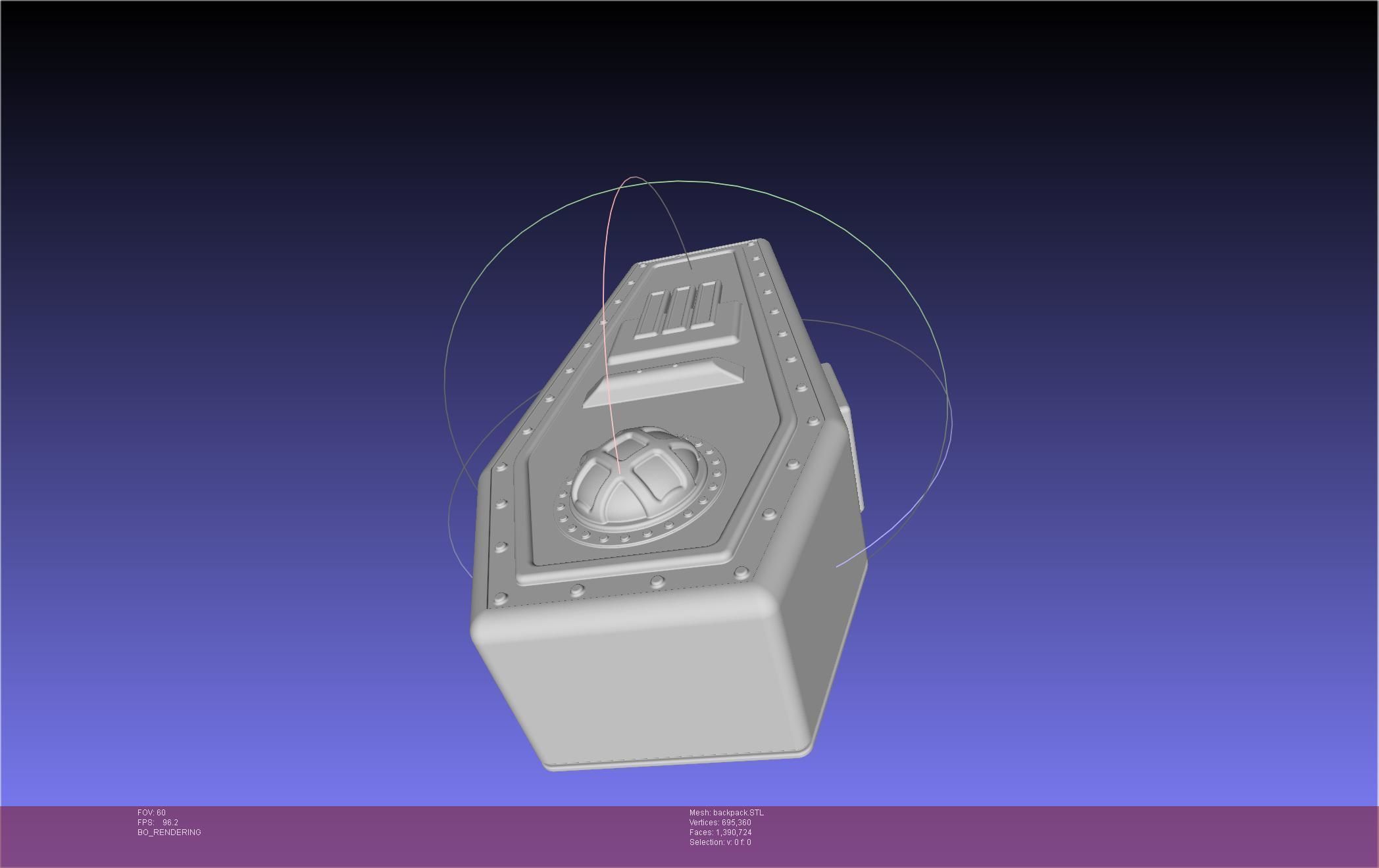 Ultrakill Gutterman Coffin Backpack 3D print model_3