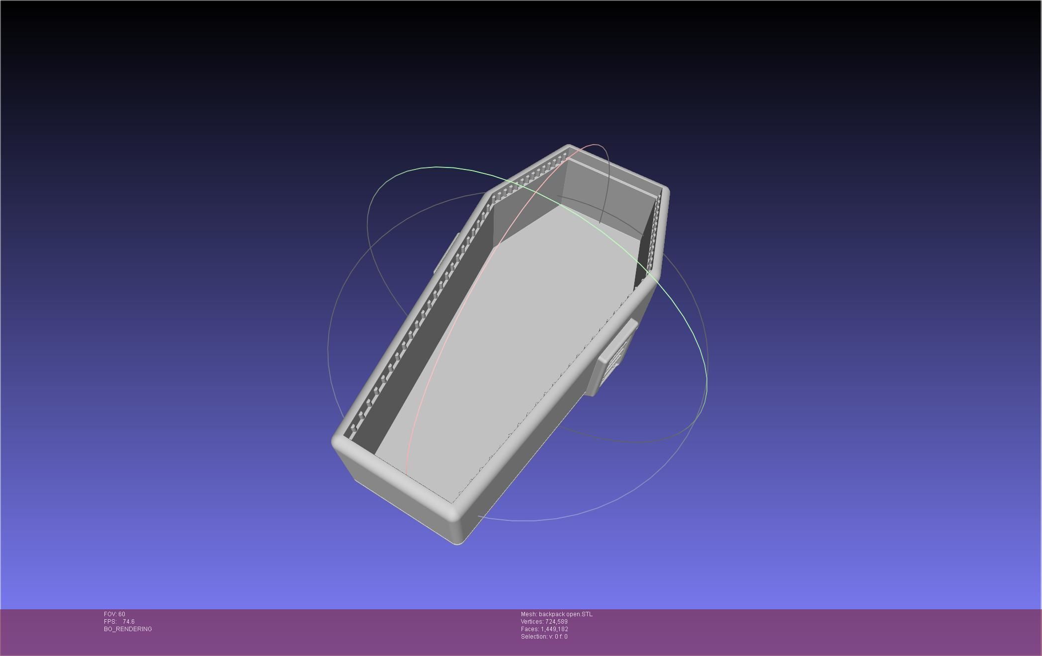 Ultrakill Gutterman Coffin Backpack 3D print model_19