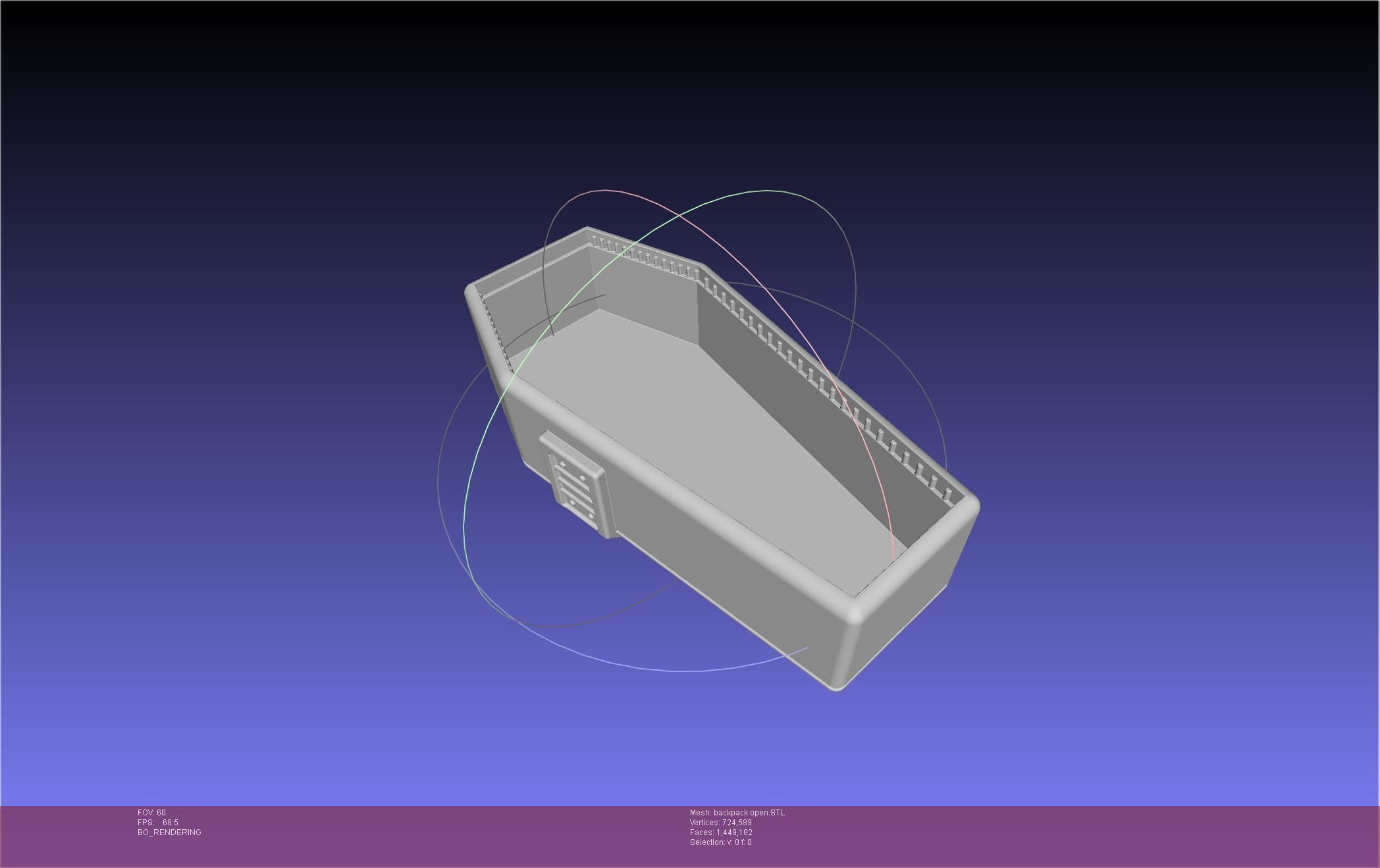 Ultrakill Gutterman Coffin Backpack 3D print model_20