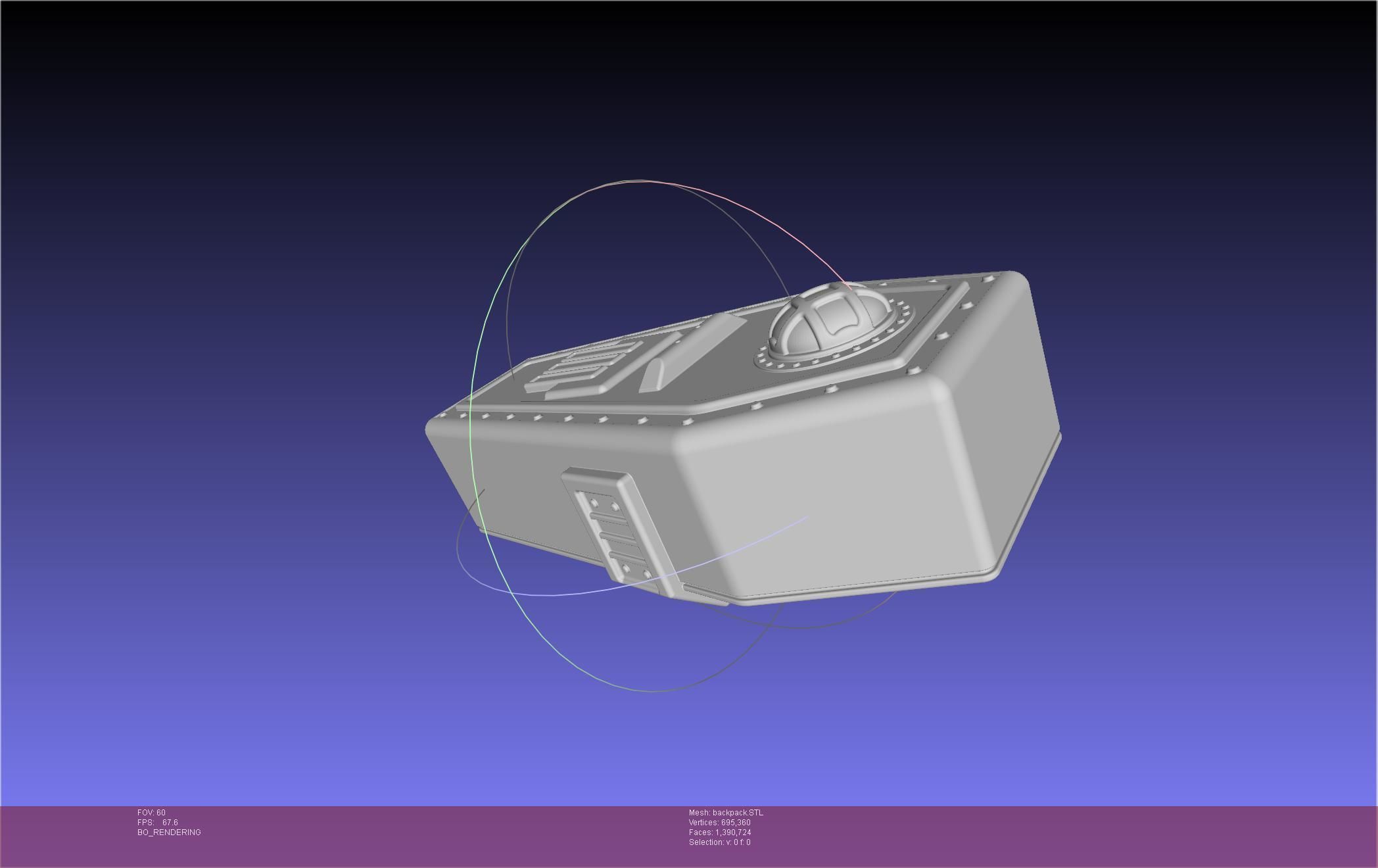 Ultrakill Gutterman Coffin Backpack 3D print model_4