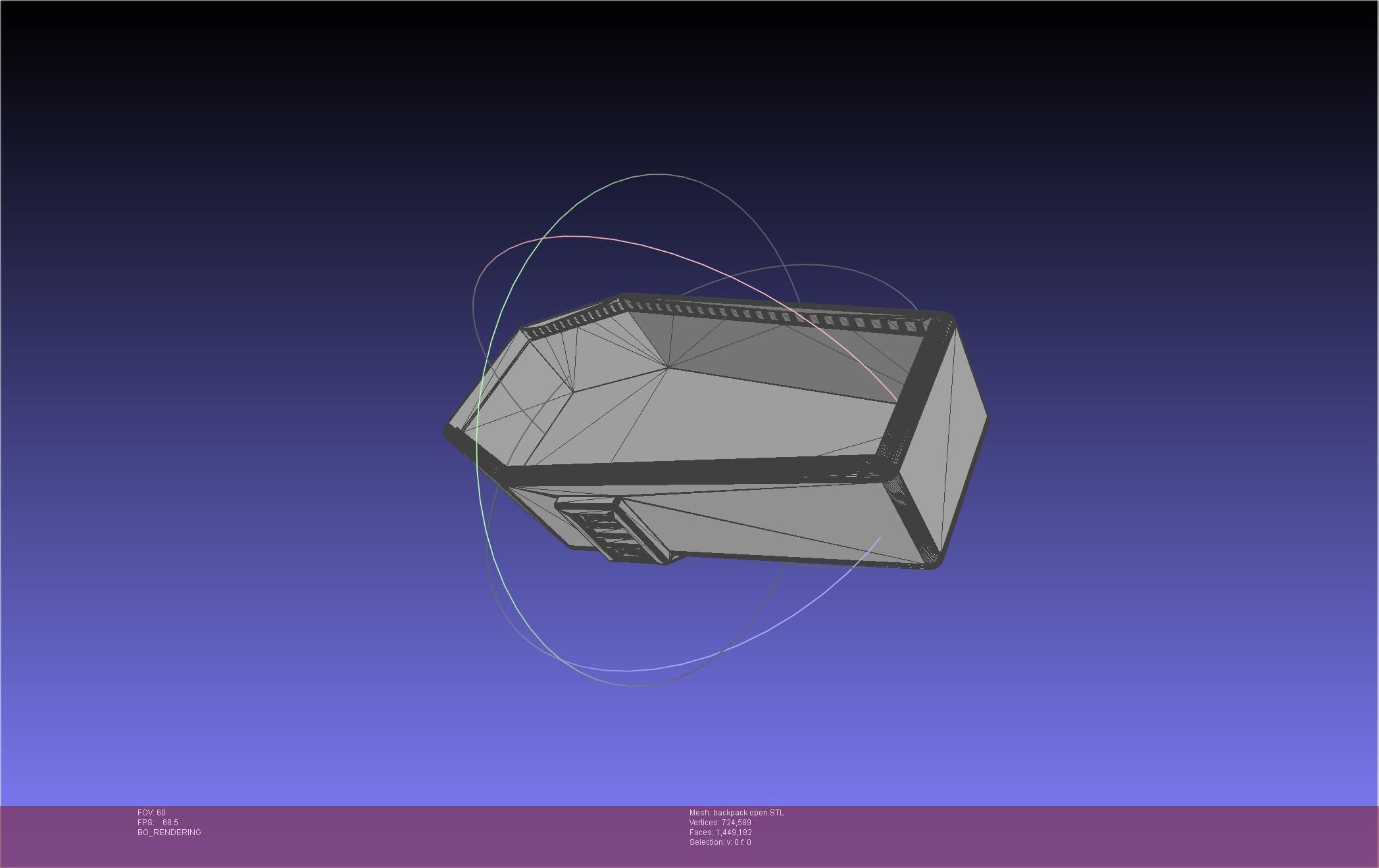 Ultrakill Gutterman Coffin Backpack 3D print model_24