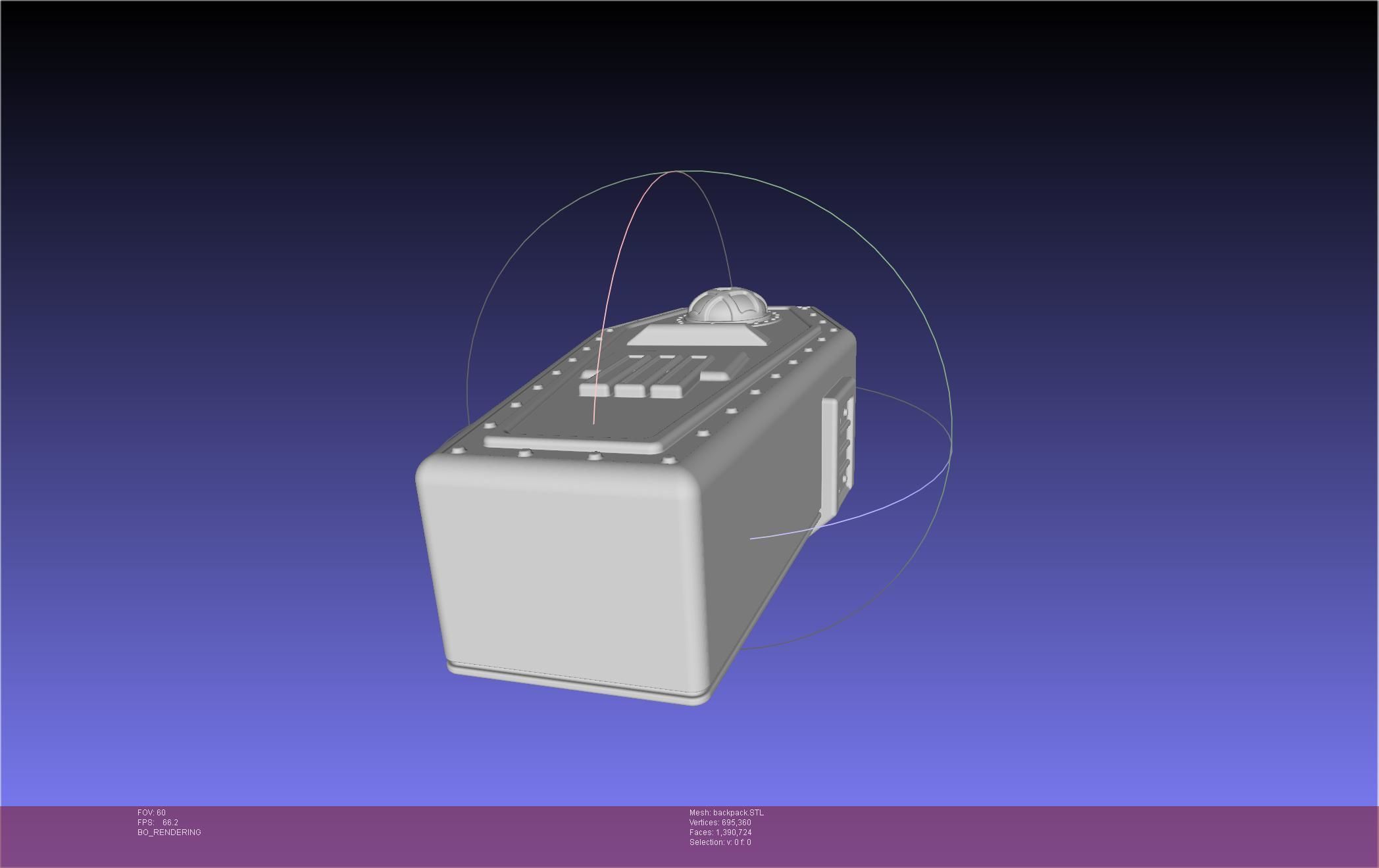 Ultrakill Gutterman Coffin Backpack 3D print model_8