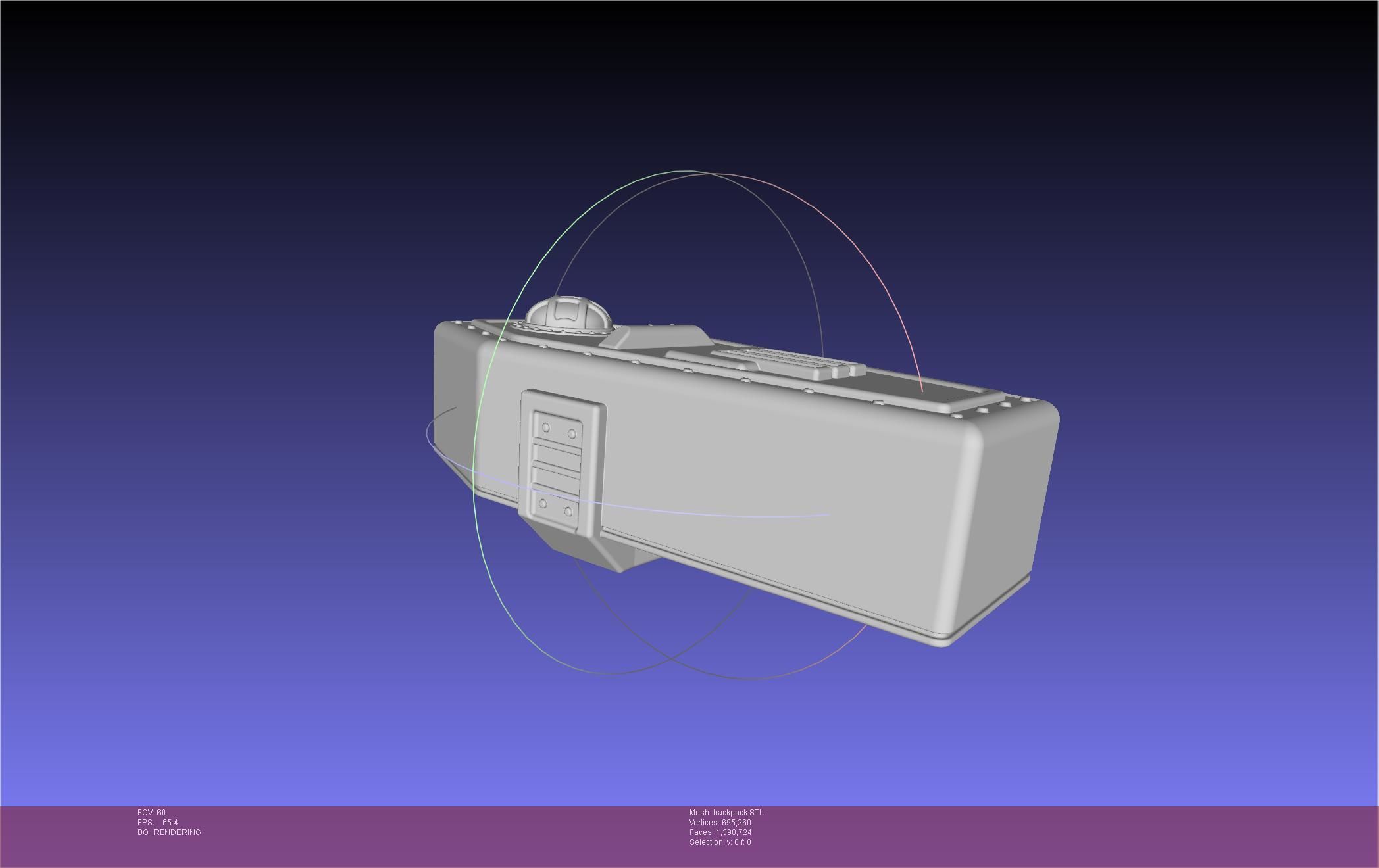 Ultrakill Gutterman Coffin Backpack 3D print model_9