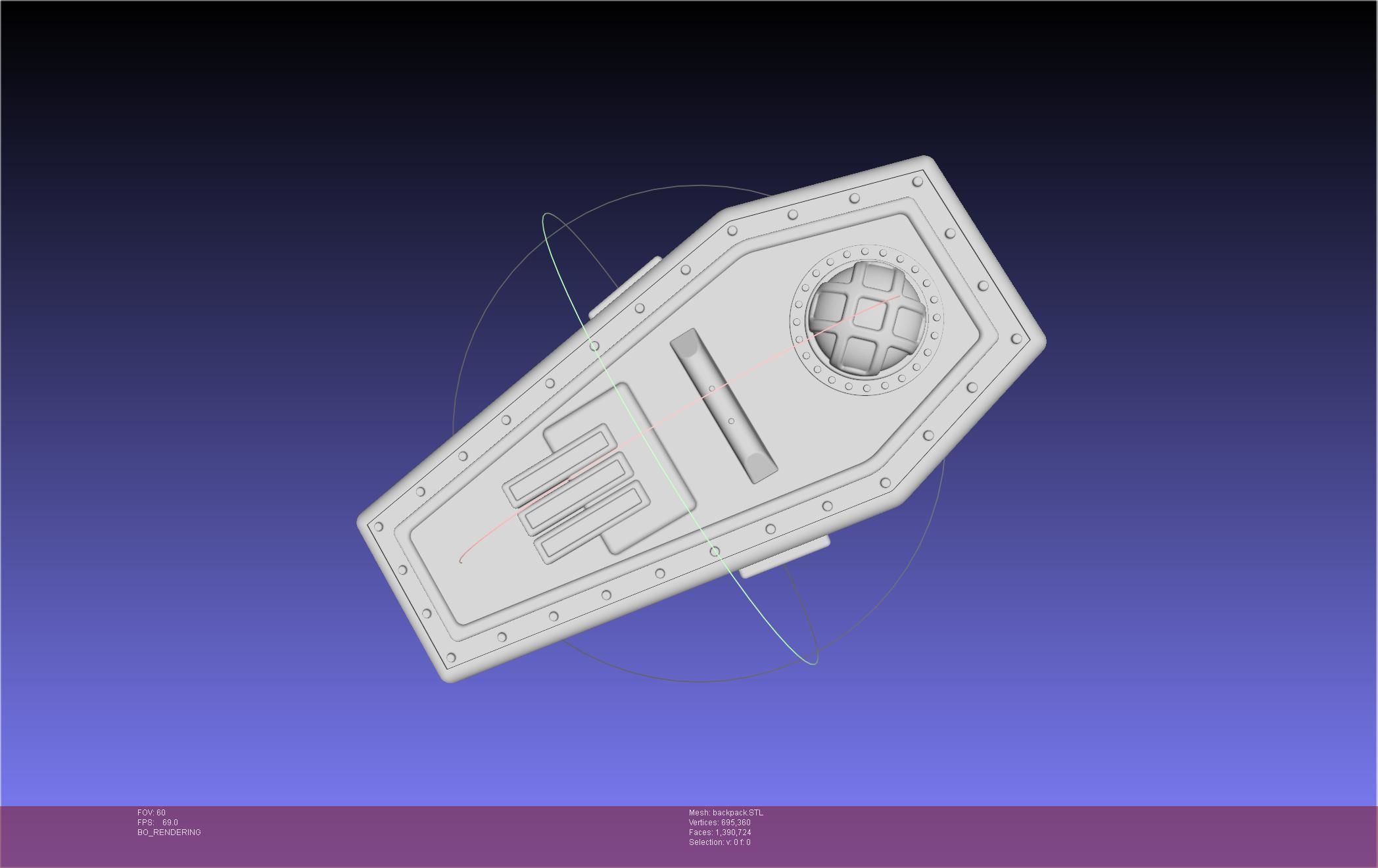 Ultrakill Gutterman Coffin Backpack 3D print model_6