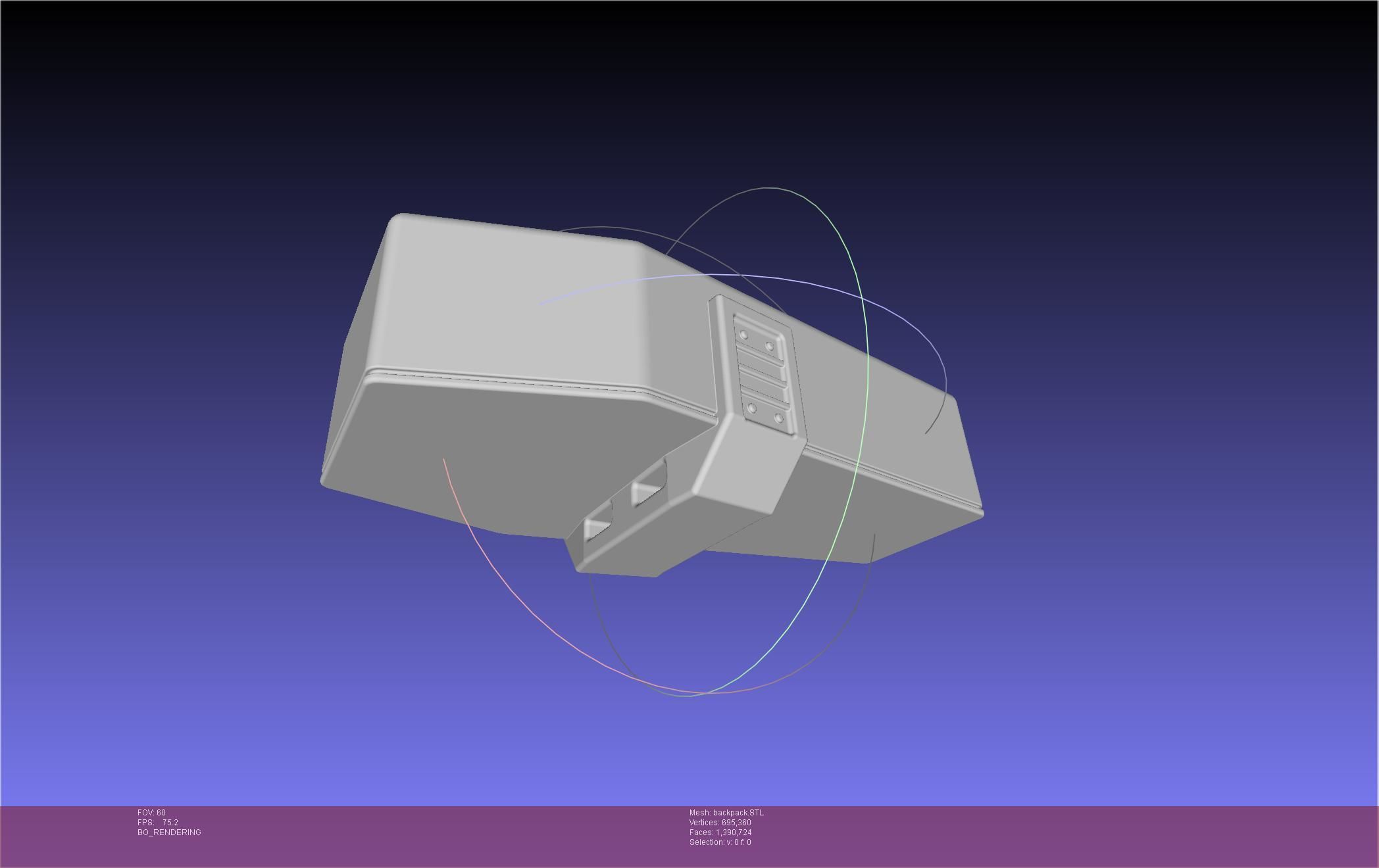 Ultrakill Gutterman Coffin Backpack 3D print model_11