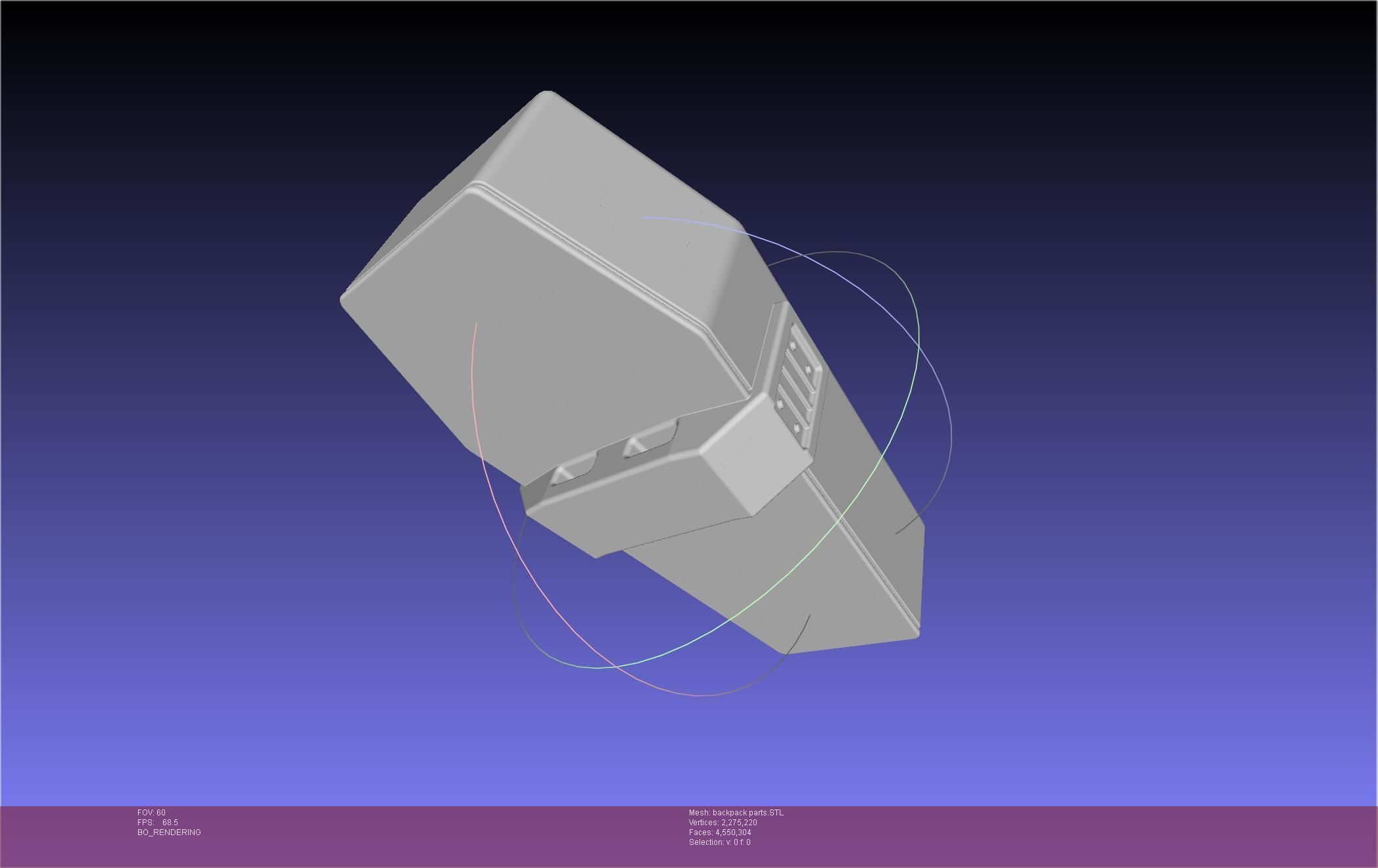 Ultrakill Gutterman Coffin Backpack 3D print model_38