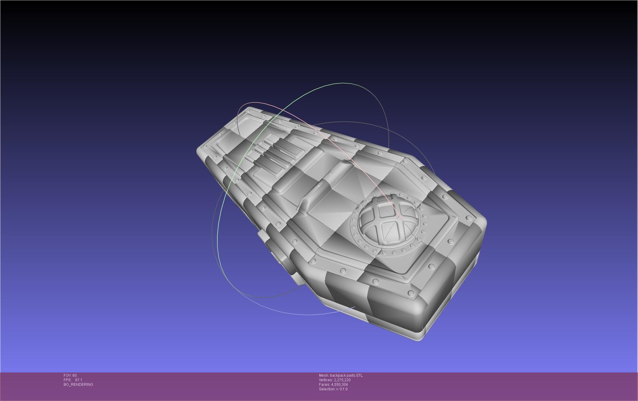 Ultrakill Gutterman Coffin Backpack 3D print model_60