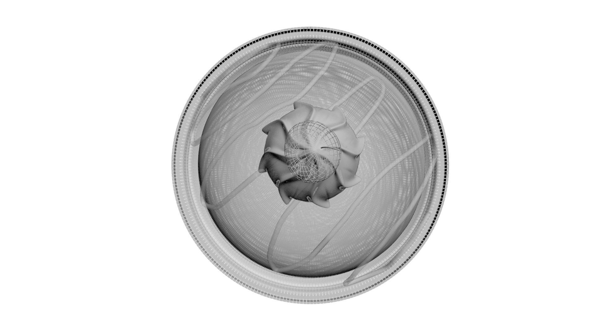 Fried Ice Cream 3D model_25