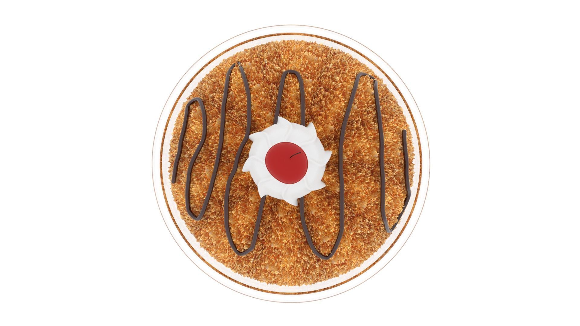 Fried Ice Cream 3D model_17