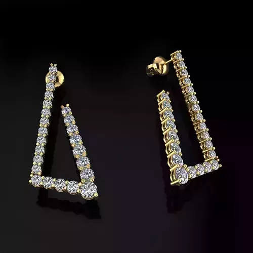 Triangle Earrings