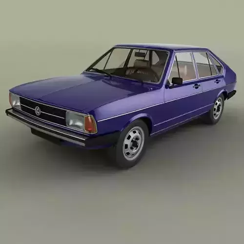 Volkswagen Passat B1 Brazil 3D model