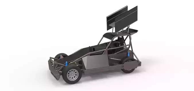 New Zealand Superstock car Version 2 Scale 1 to 25 3D print model