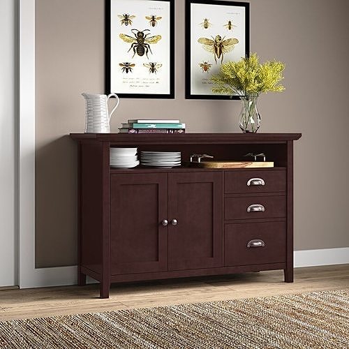 Dravin Wide Drawer Sideboard 3D model