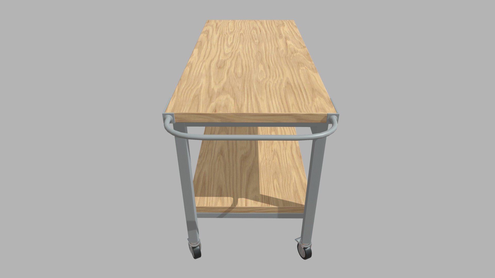 Workbench Low-poly 3D model_3