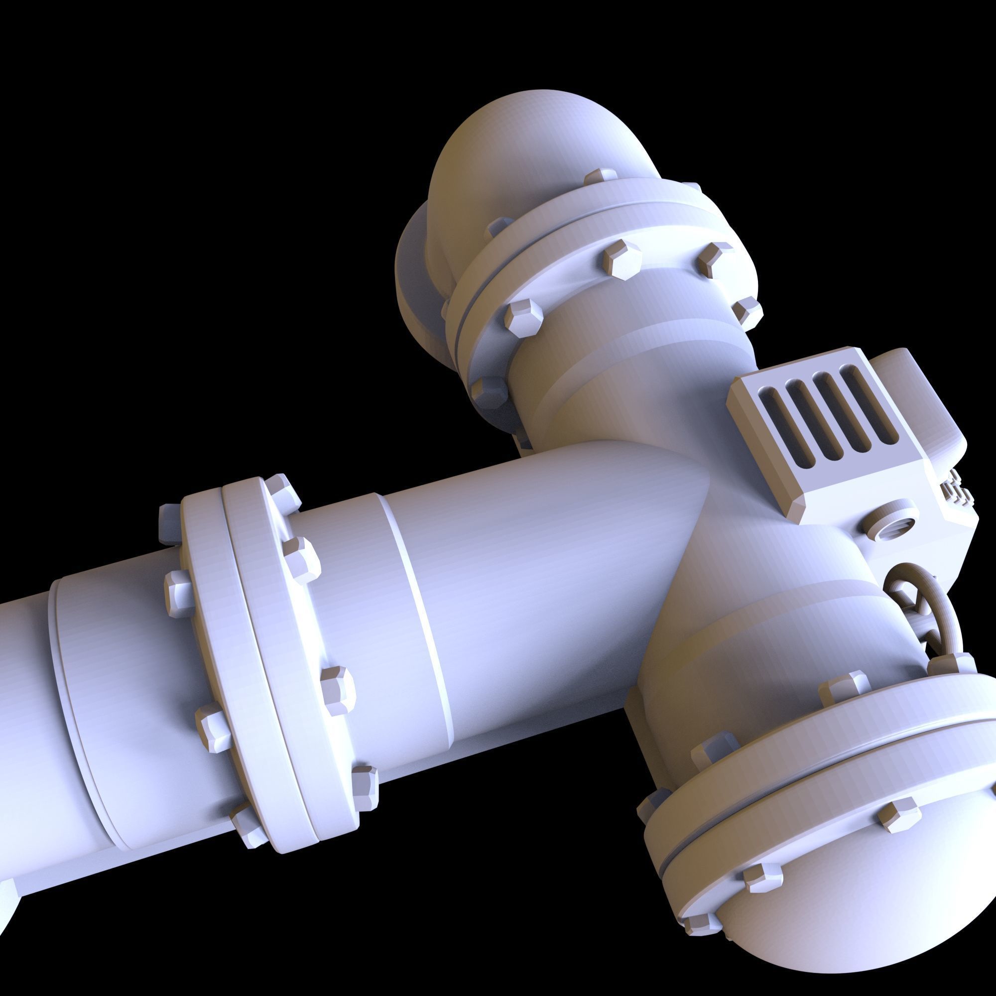 Tubes 01 - Printable model 3D print model_11