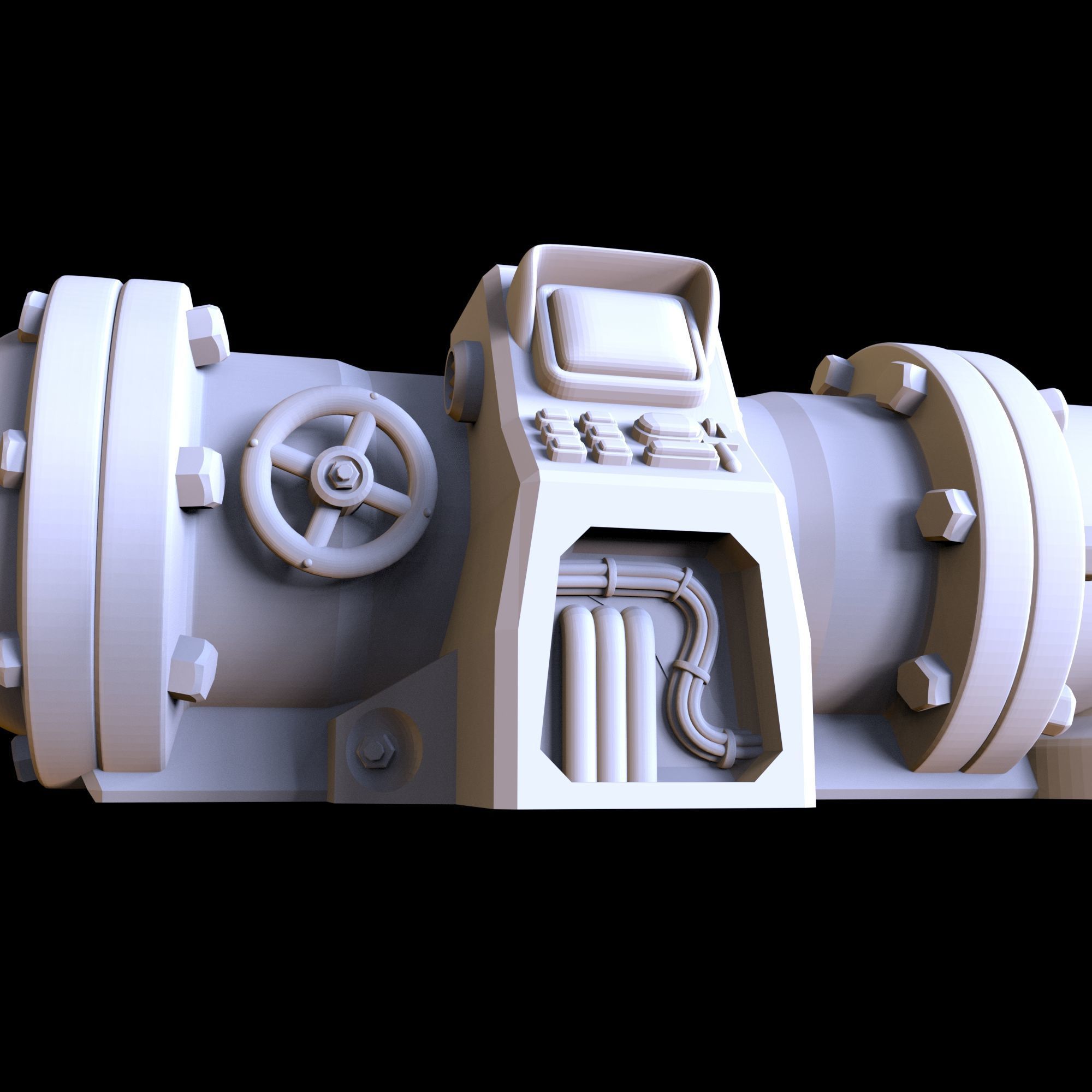 Tubes 01 - Printable model 3D print model_18