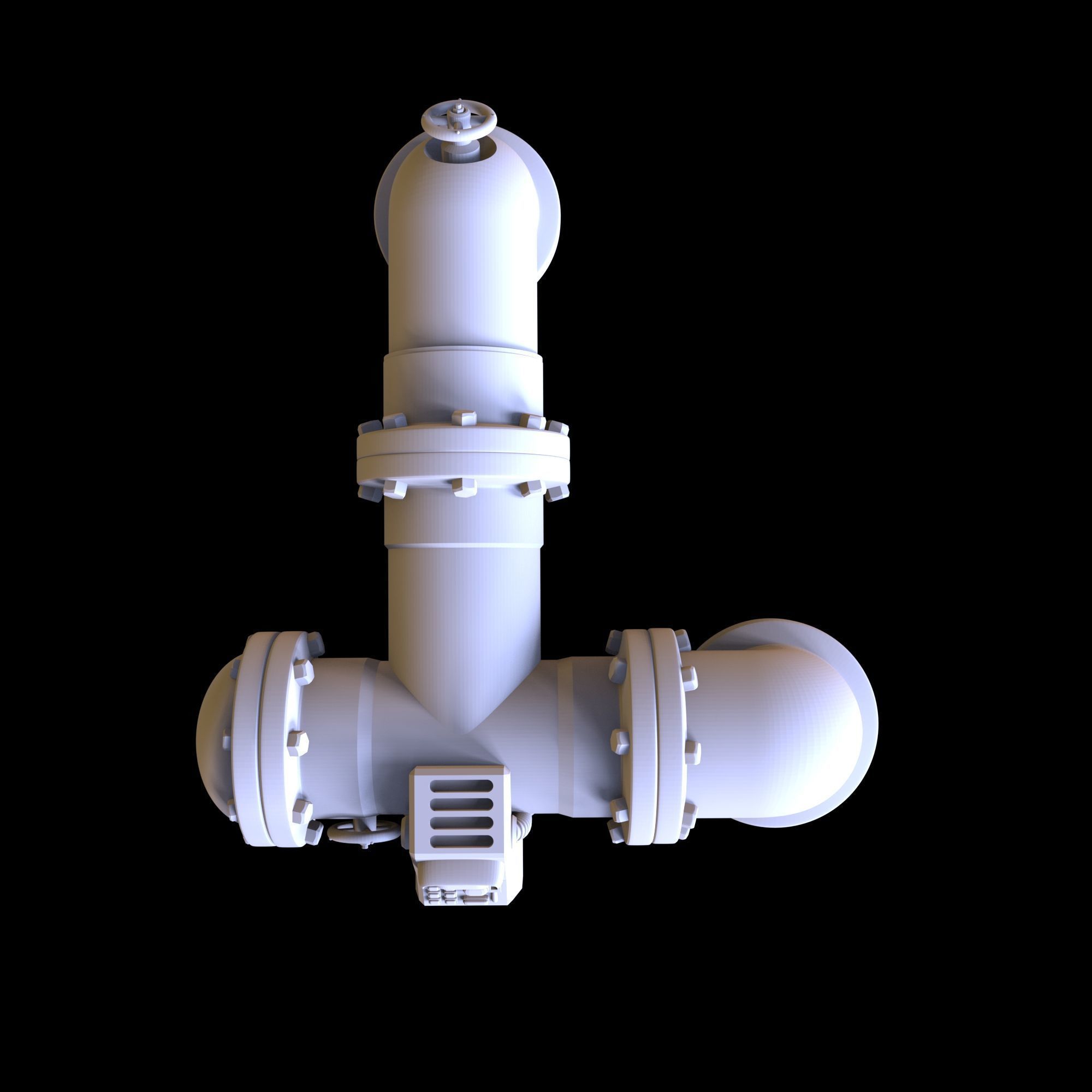 Tubes 01 - Printable model 3D print model_3