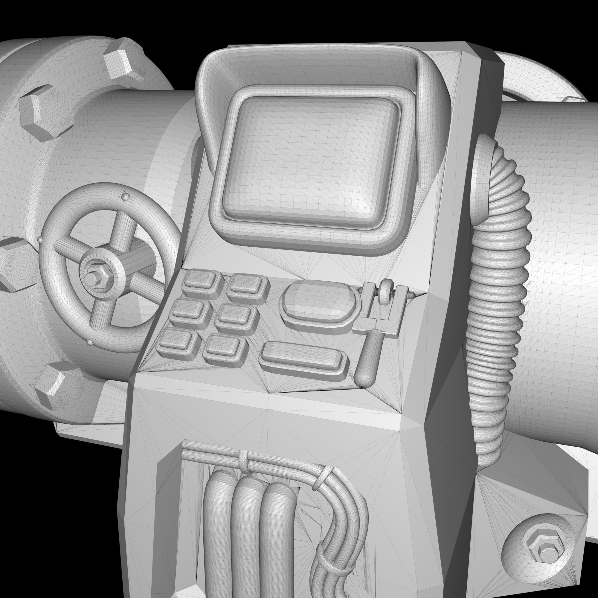 Tubes 01 - Printable model 3D print model_27