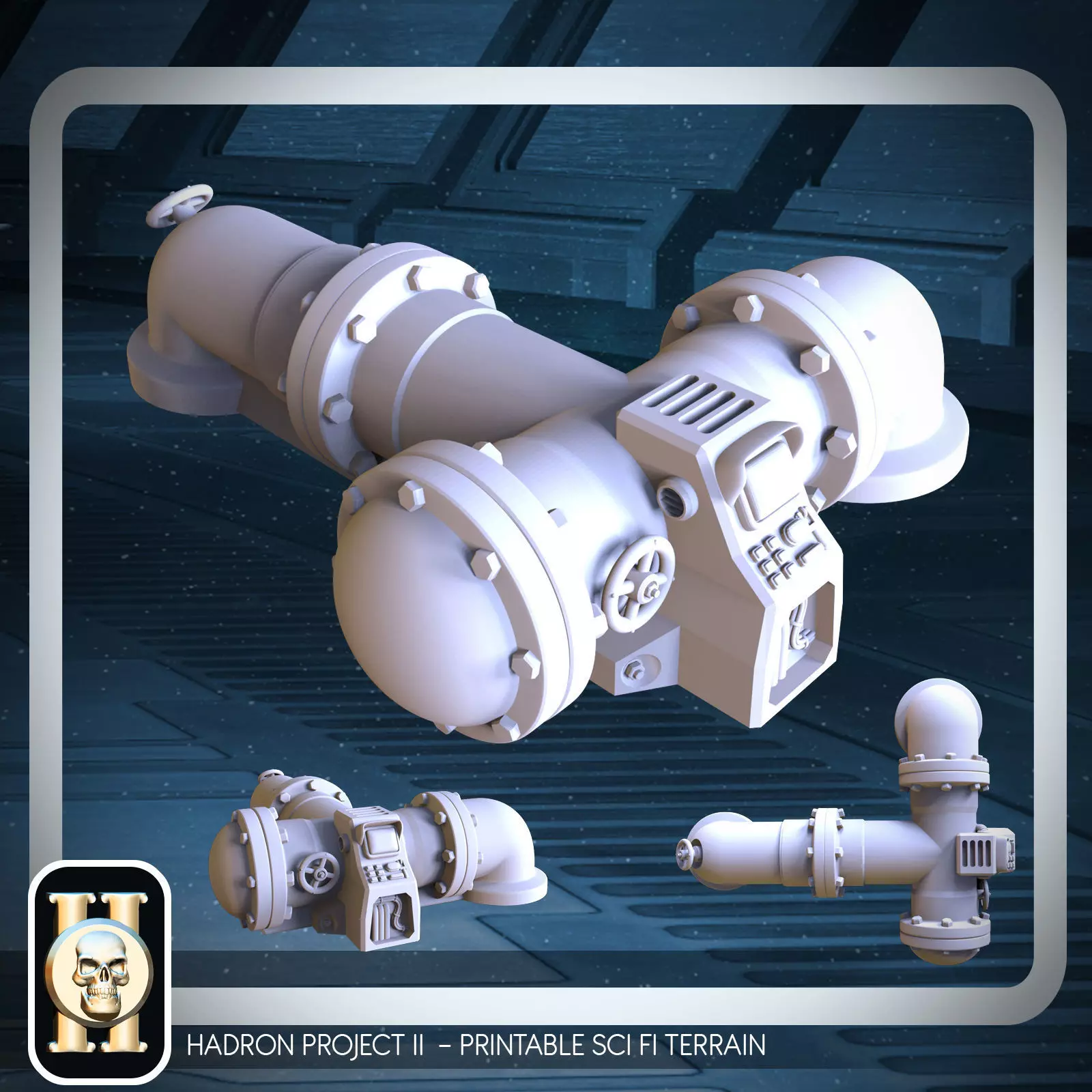 Tubes 01 - Printable model 3D print model_0