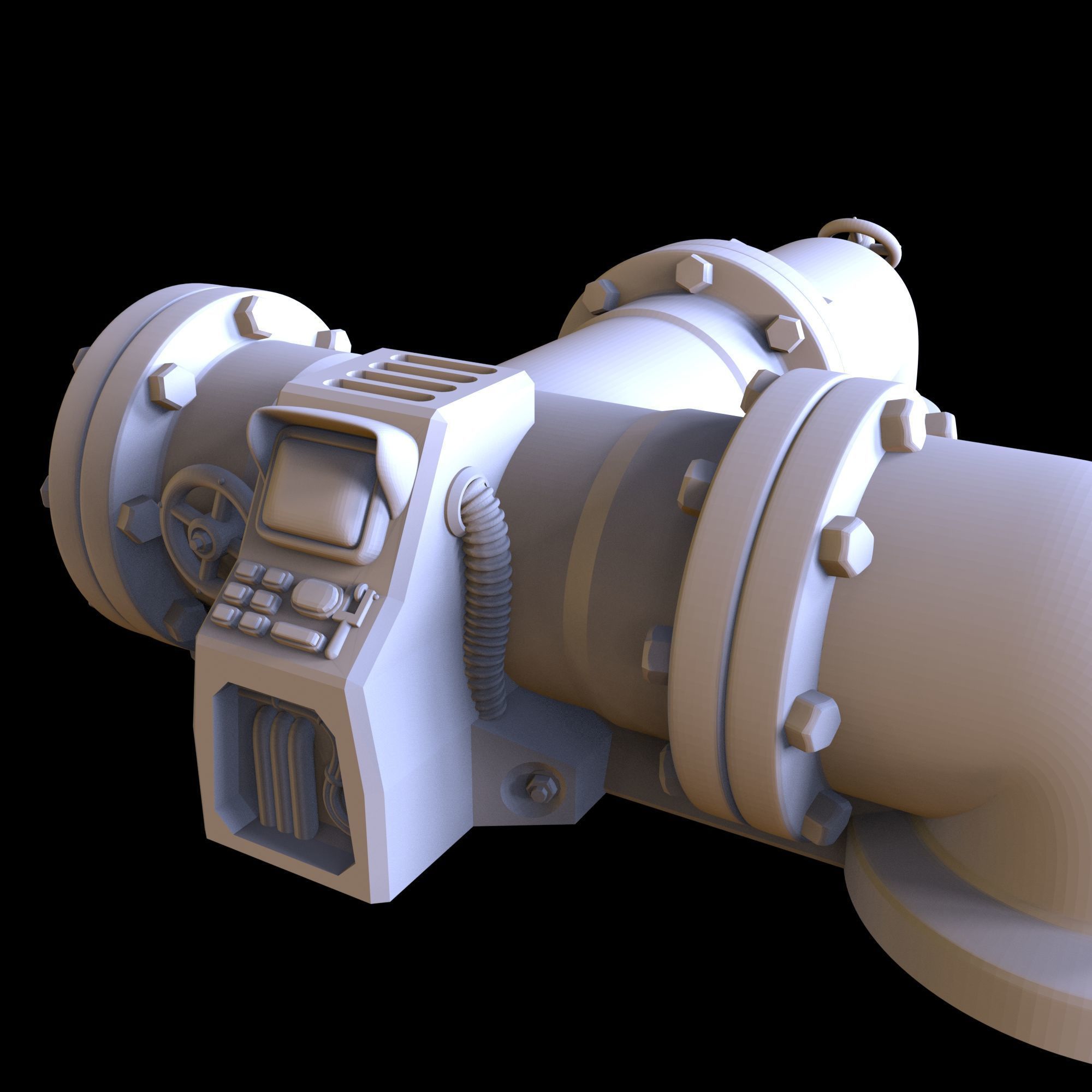 Tubes 01 - Printable model 3D print model_17