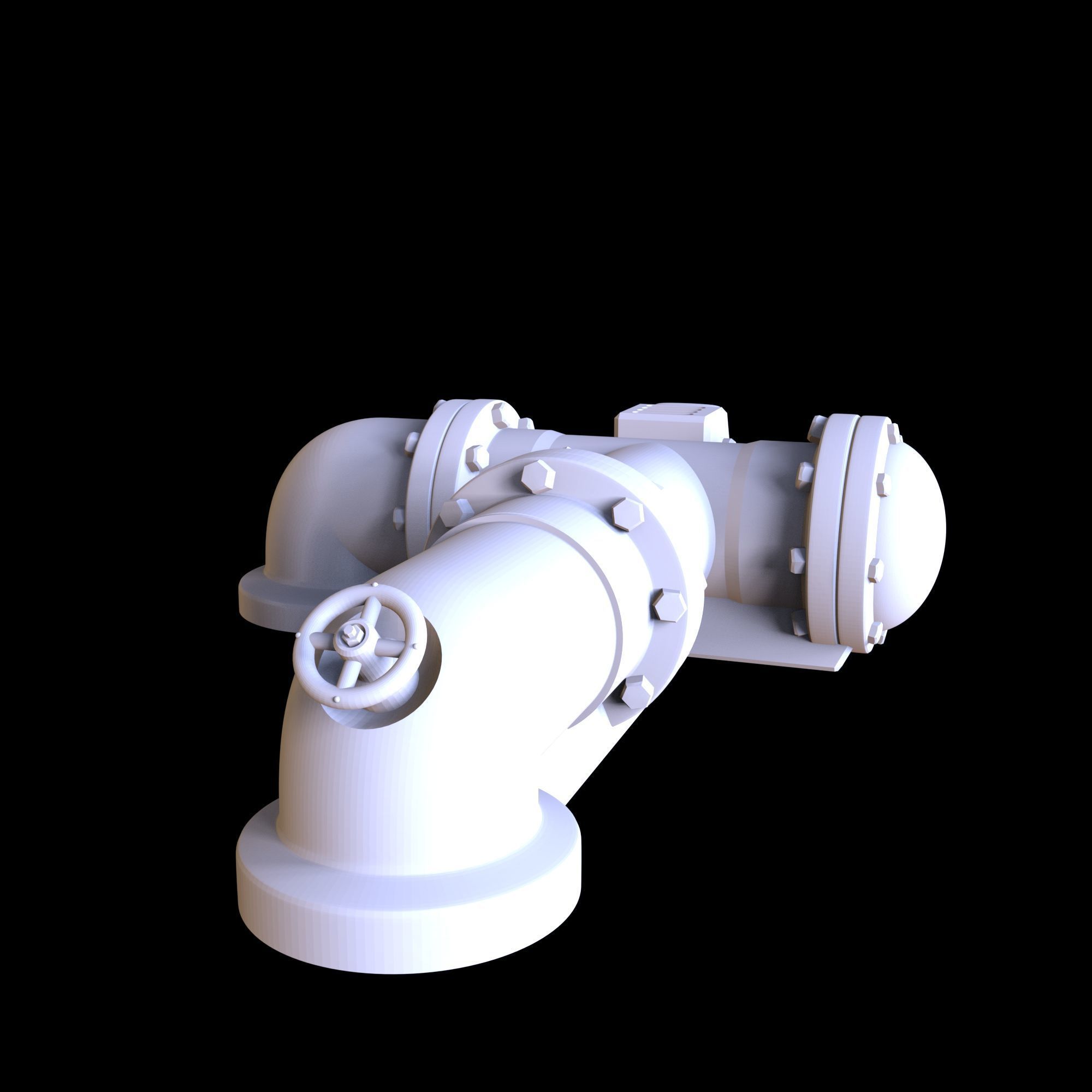 Tubes 01 - Printable model 3D print model_6