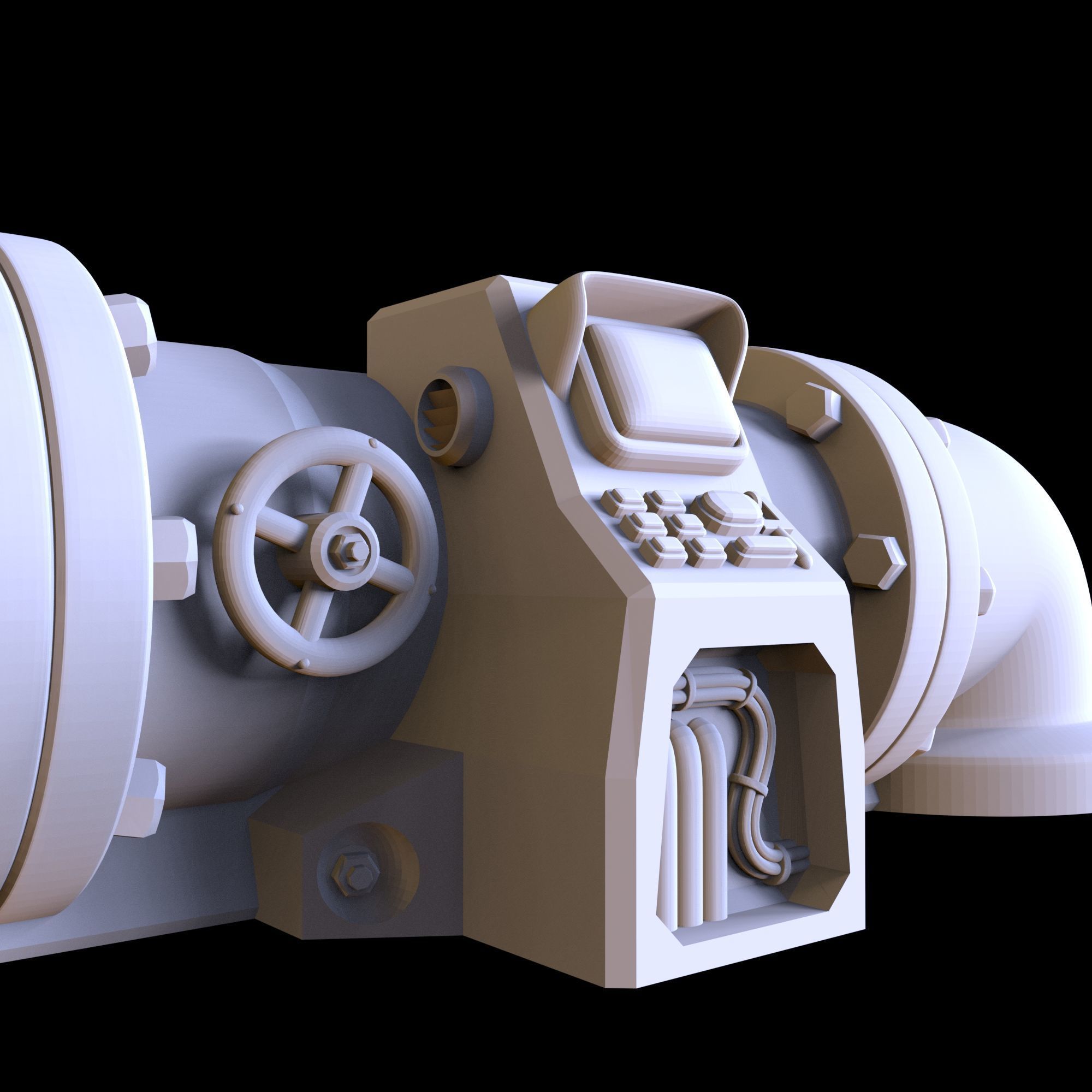 Tubes 01 - Printable model 3D print model_12