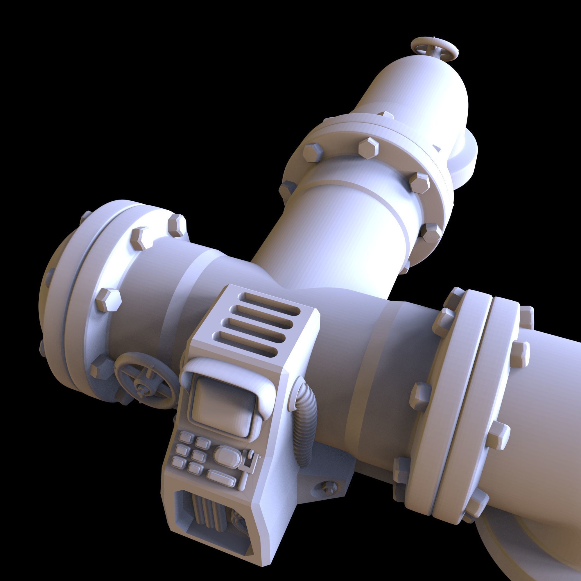 Tubes 01 - Printable model 3D print model_16