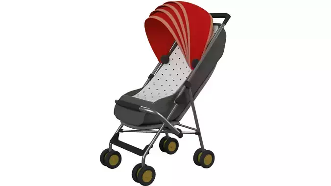 Baby  Stroller 3D model