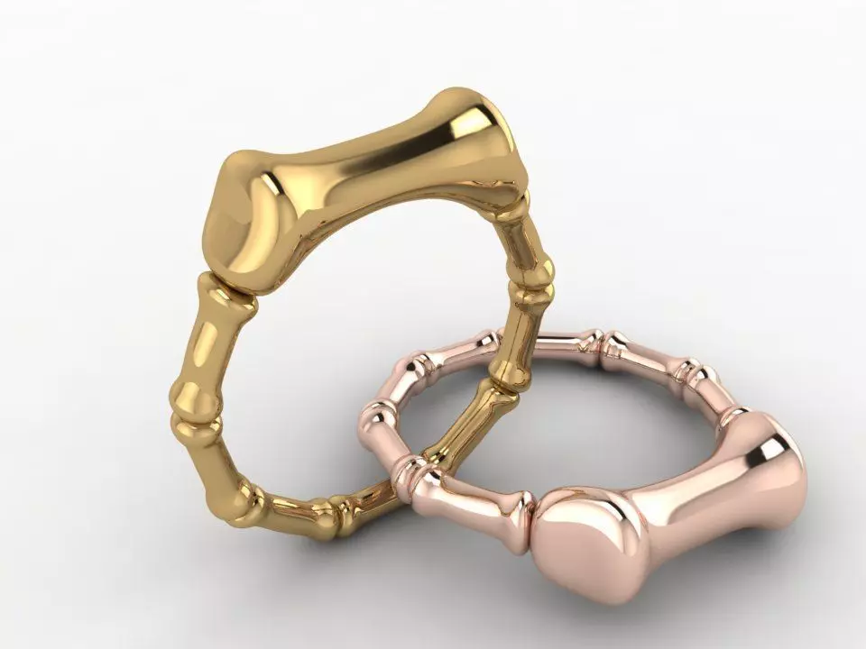 RING BAMBOO 3D print model