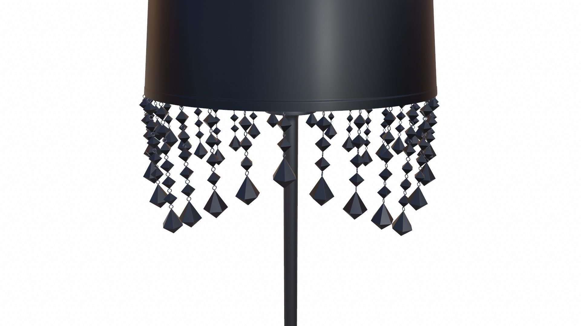 Modern Table Lamp Low-poly 3D model_6